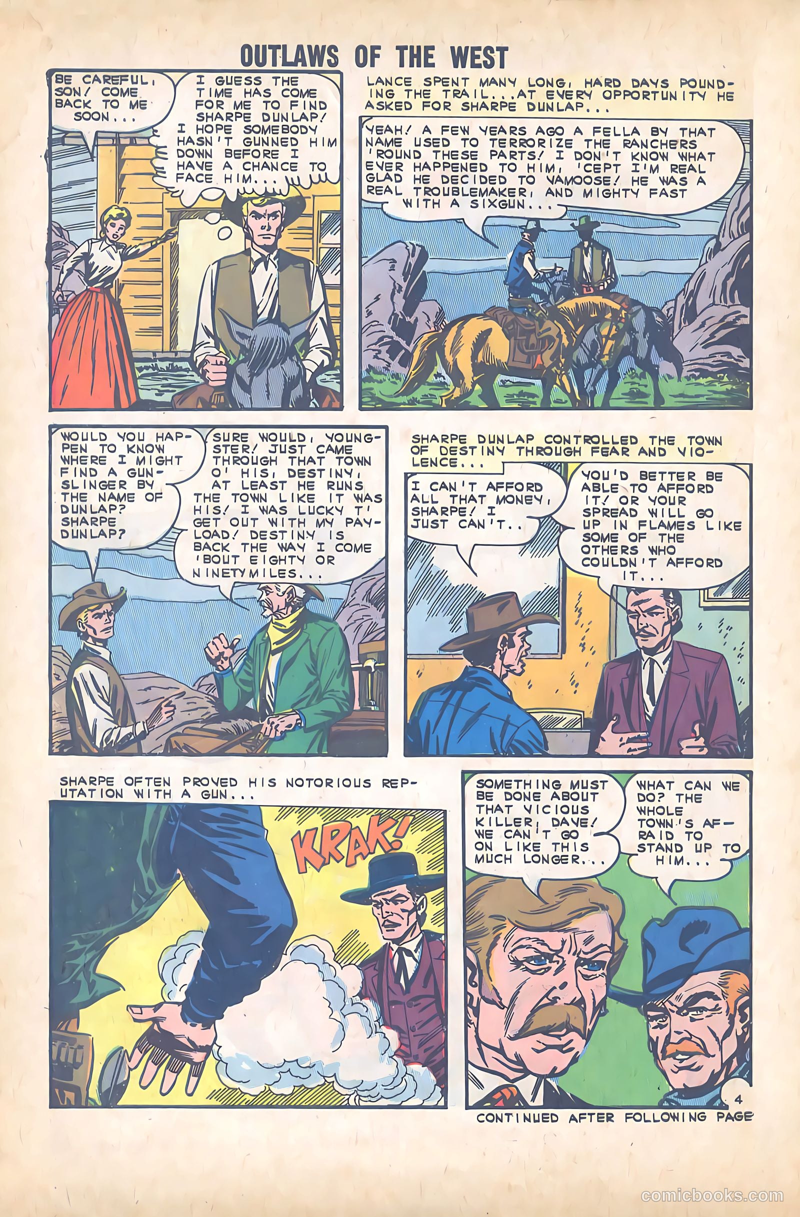 Outlaws of the West #45 (1963) — page 30 of 36