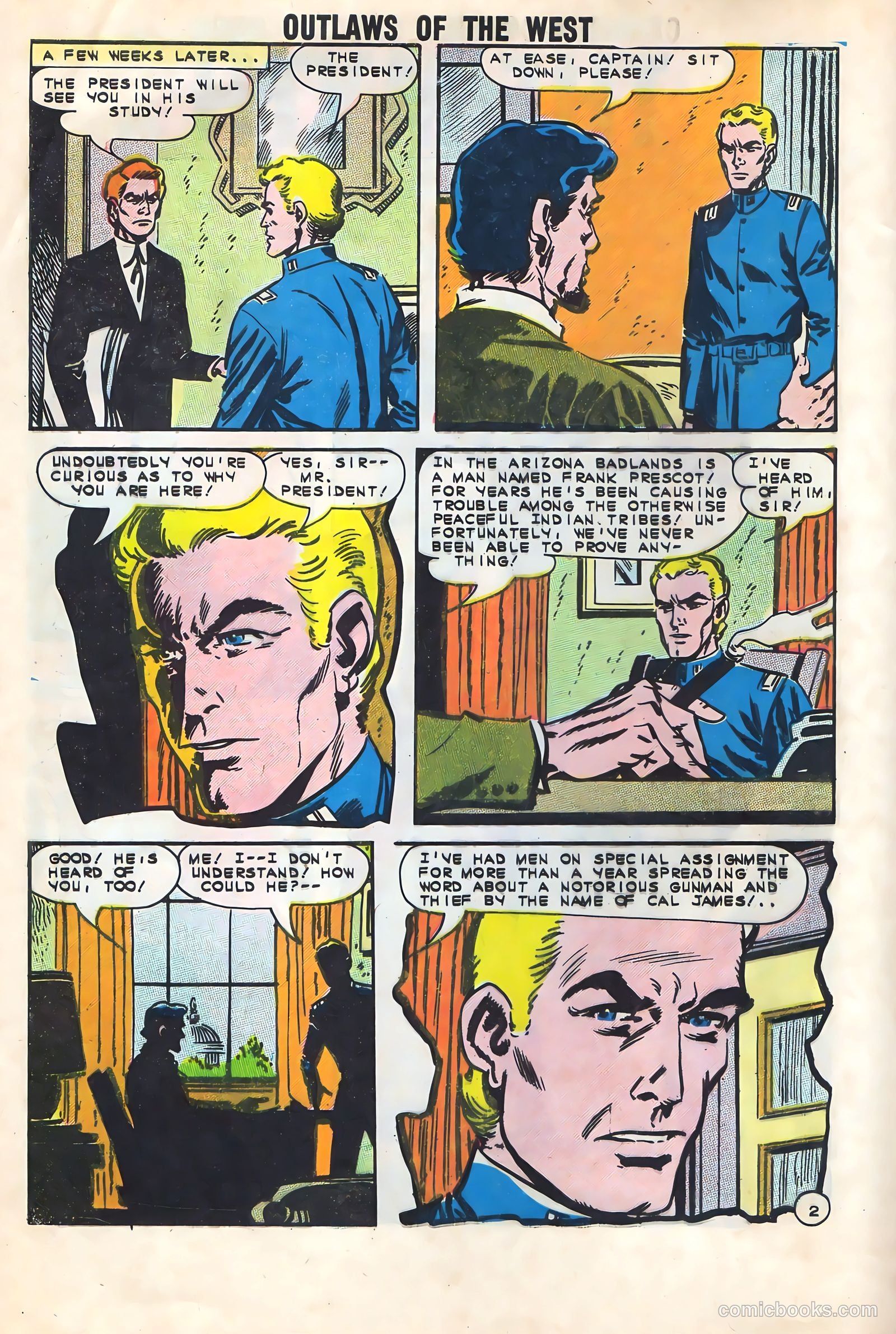 Outlaws of the West #46 (1963) — page 4 of 36