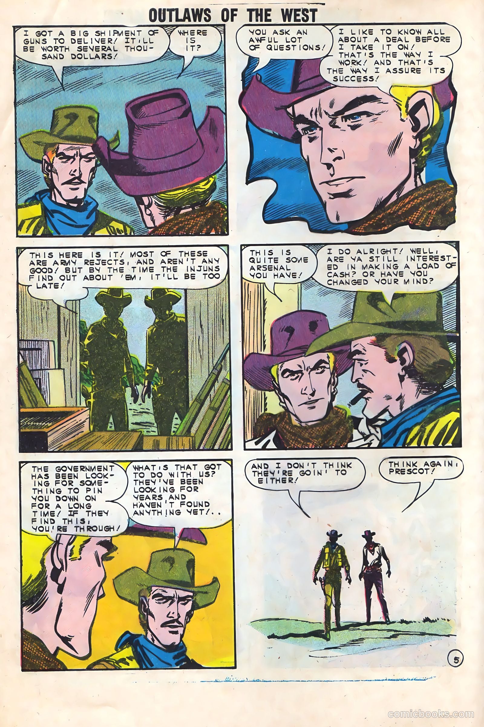 Outlaws of the West #46 (1963) — page 8 of 36