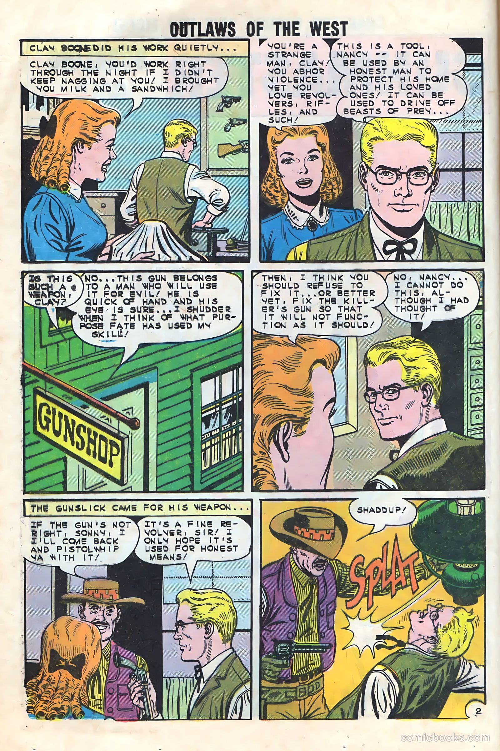 Outlaws of the West #46 (1963) — page 20 of 36