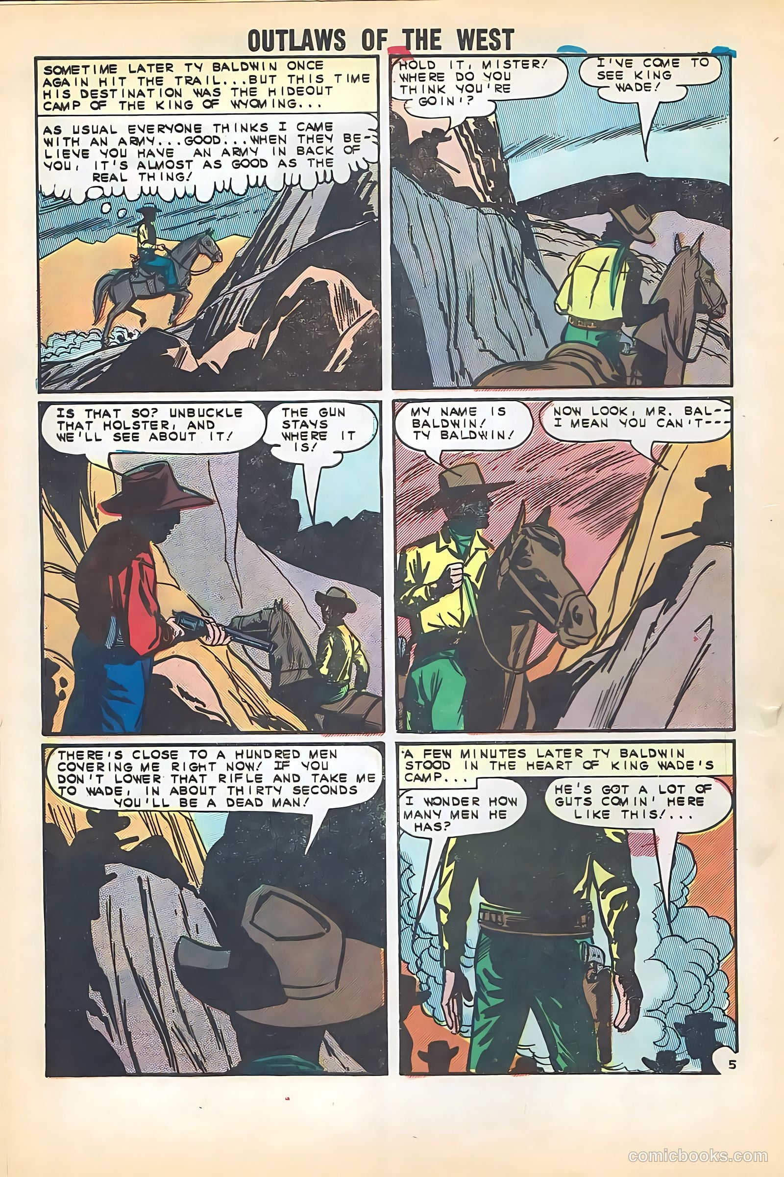 Outlaws of the West #47 (1964) — page 8 of 36