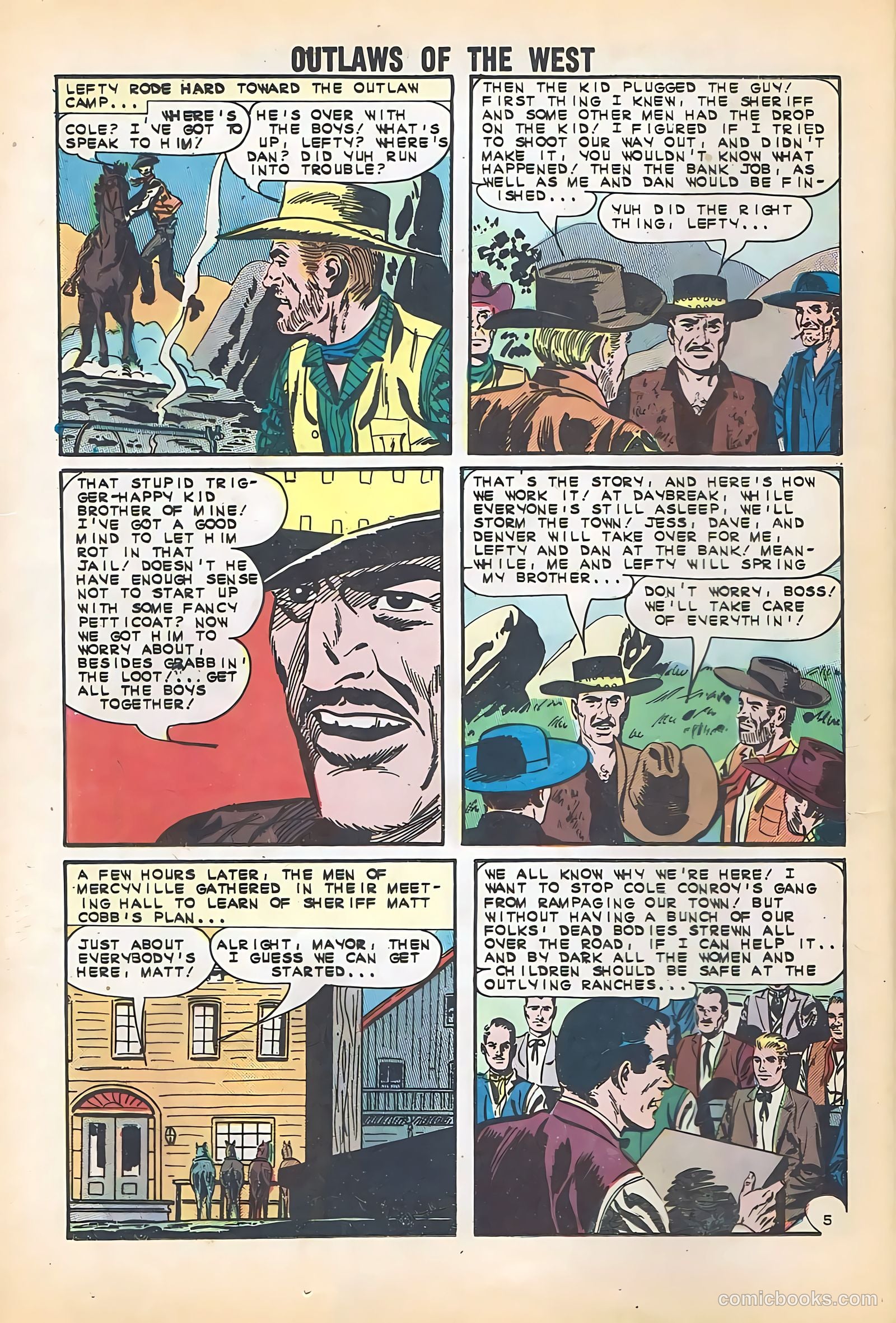 Outlaws of the West #47 (1964) — page 24 of 36