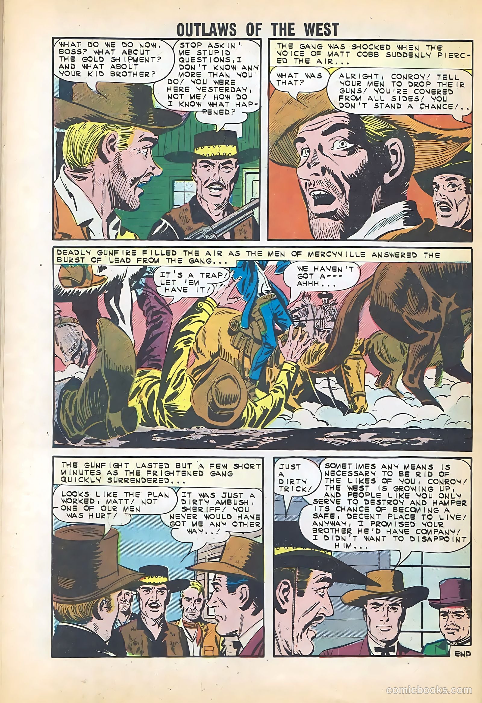Outlaws of the West #47 (1964) — page 26 of 36