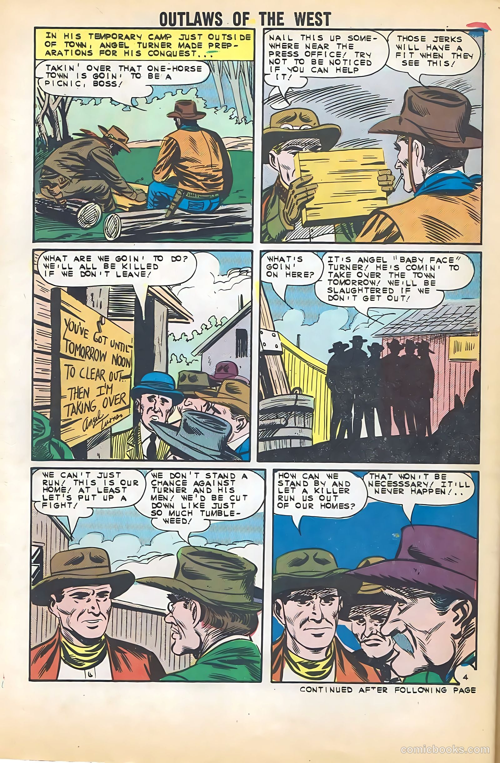 Outlaws of the West #47 (1964) — page 30 of 36