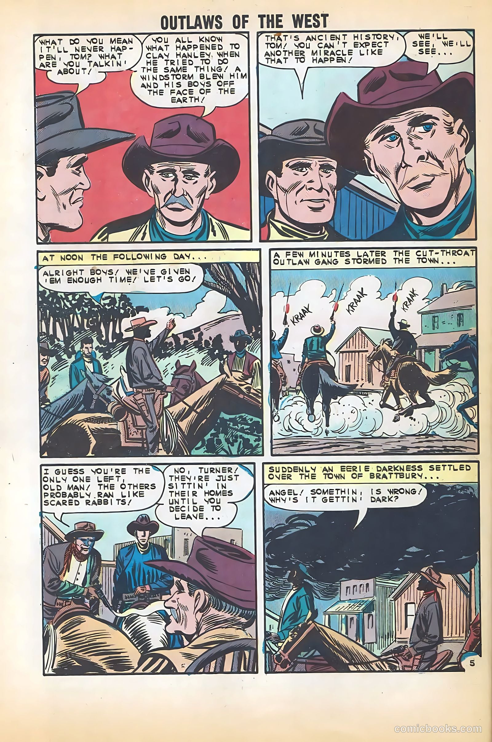 Outlaws of the West #47 (1964) — page 32 of 36