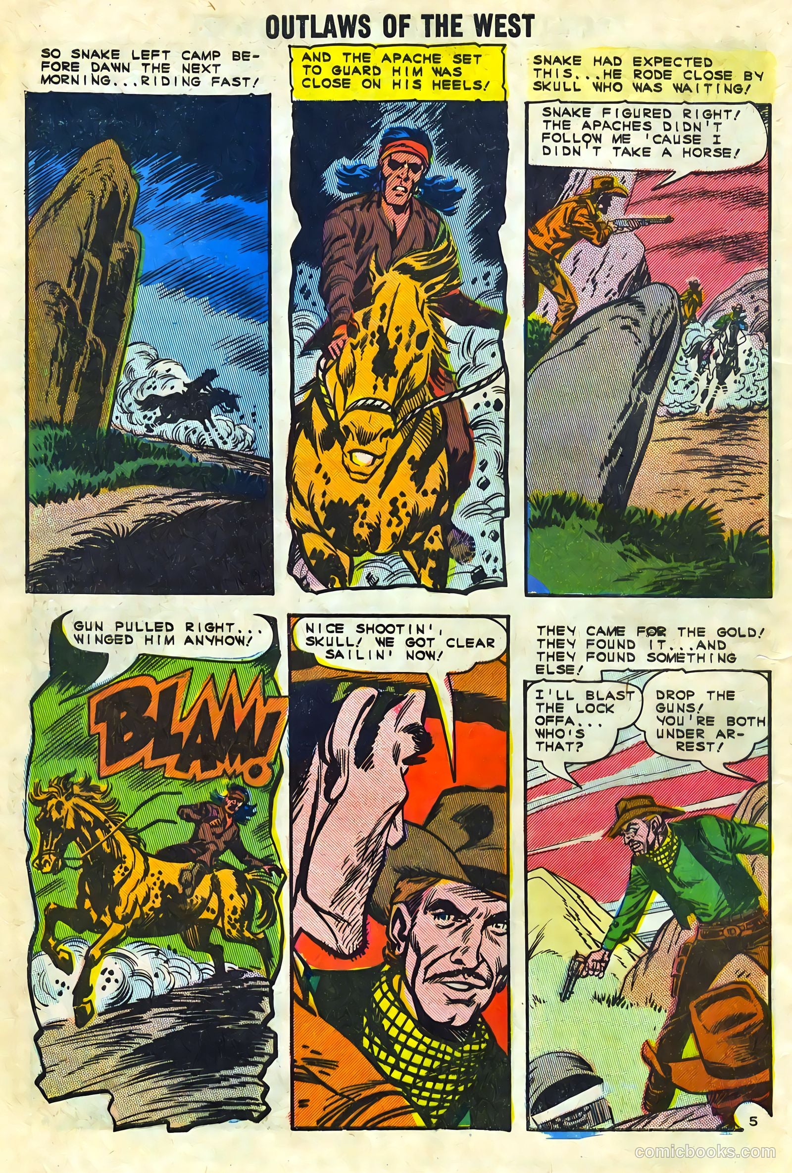 Outlaws of the West #51 (1964) — page 8 of 36