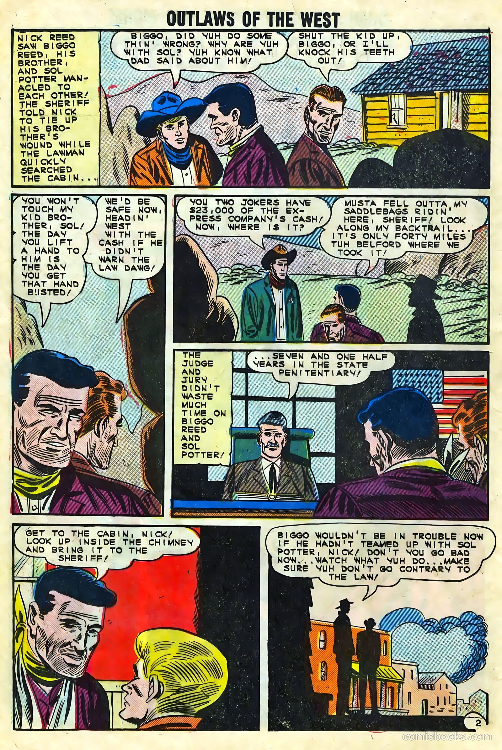 Outlaws of the West #51 (1964) — page 12 of 36
