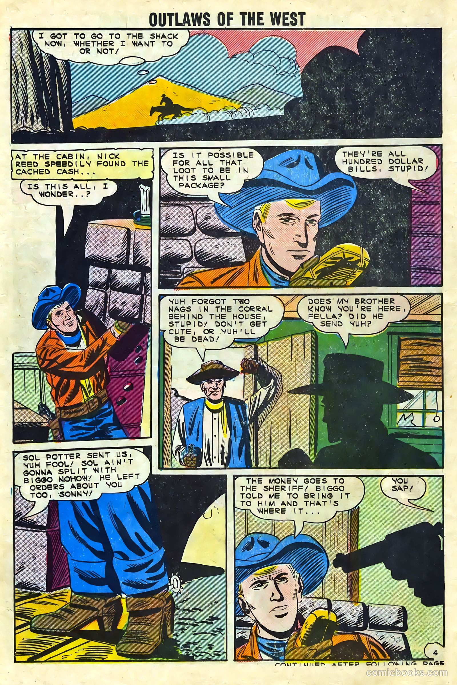 Outlaws of the West #51 (1964) — page 14 of 36