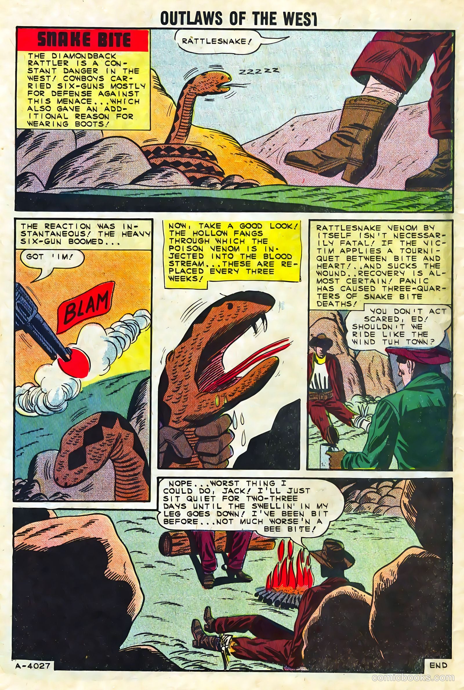 Outlaws of the West #51 (1964) — page 26 of 36