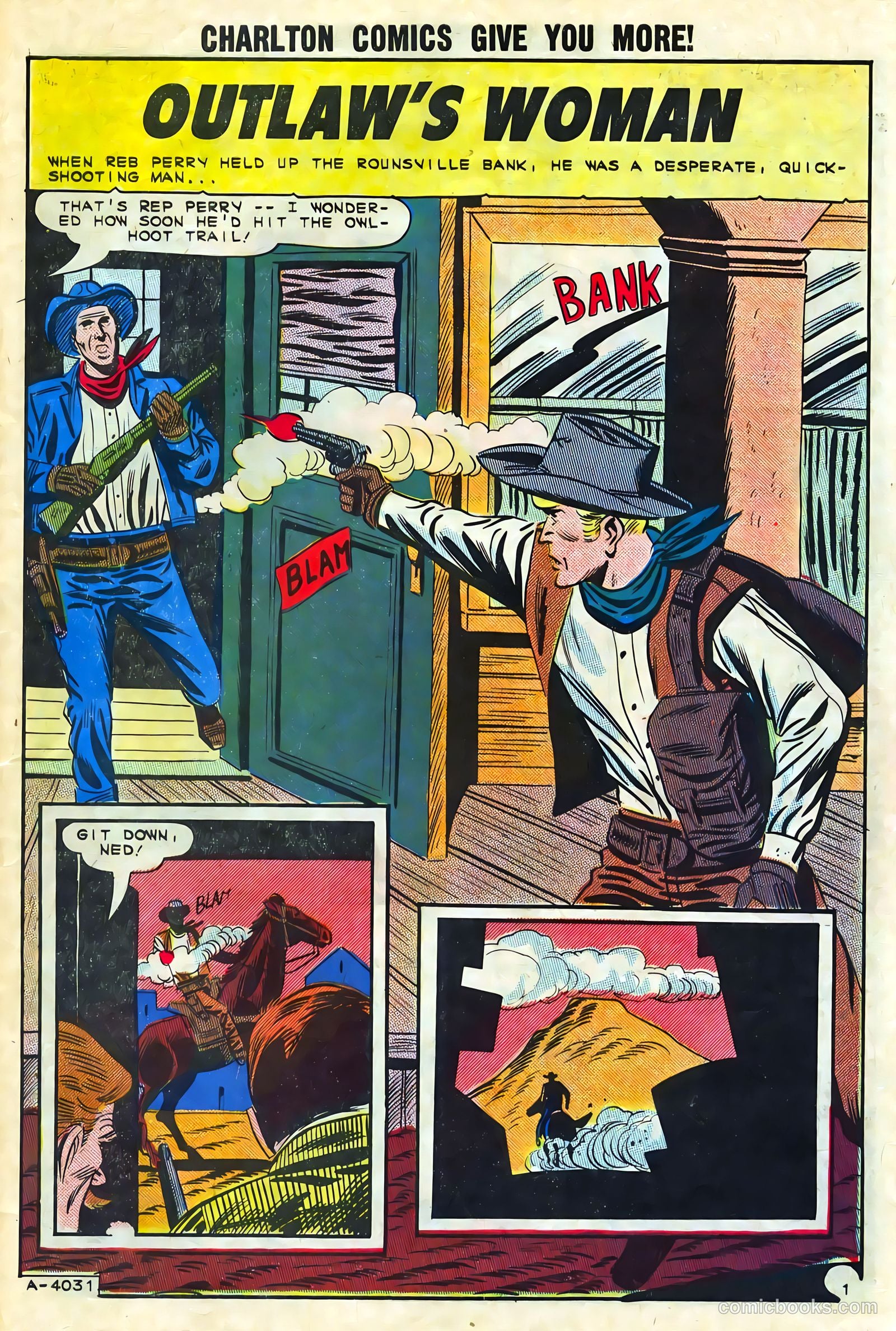 Outlaws of the West #51 (1964) — page 27 of 36
