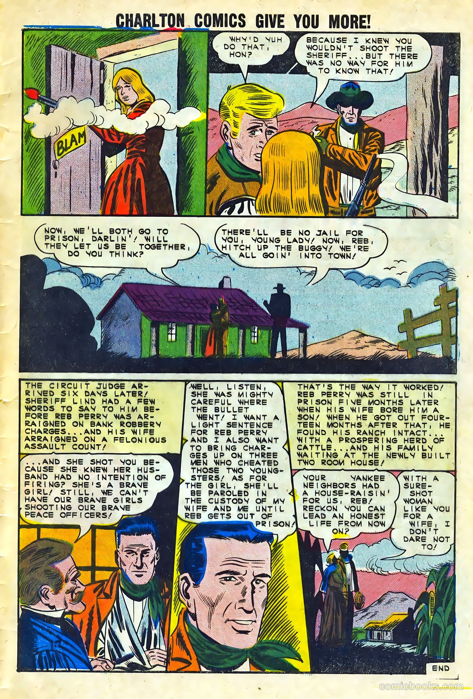 Outlaws of the West #51 (1964) — page 33 of 36