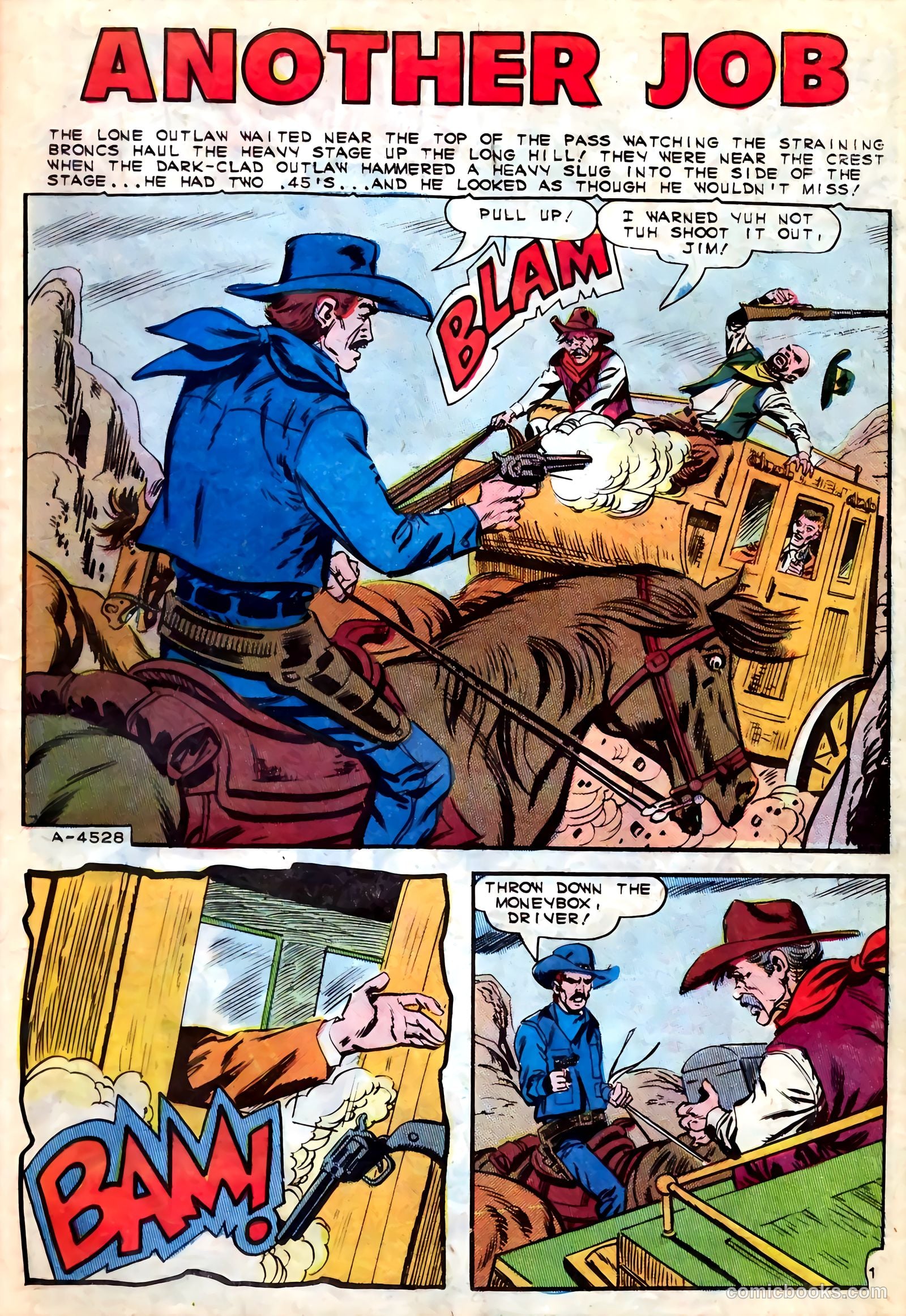 Outlaws of the West #55 (1965) — page 19 of 36