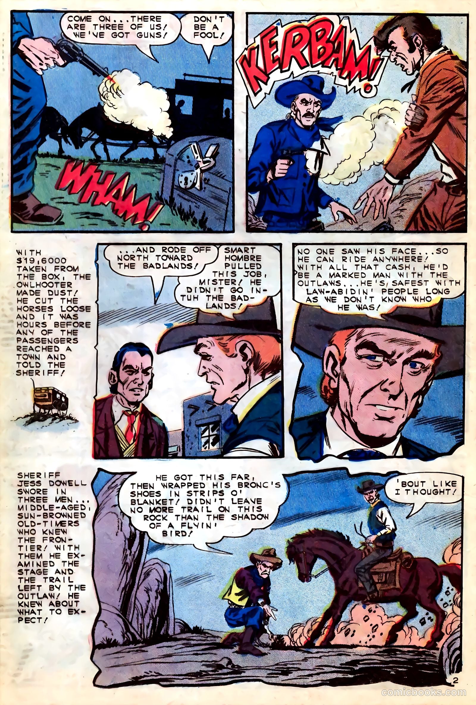 Outlaws of the West #55 (1965) — page 20 of 36