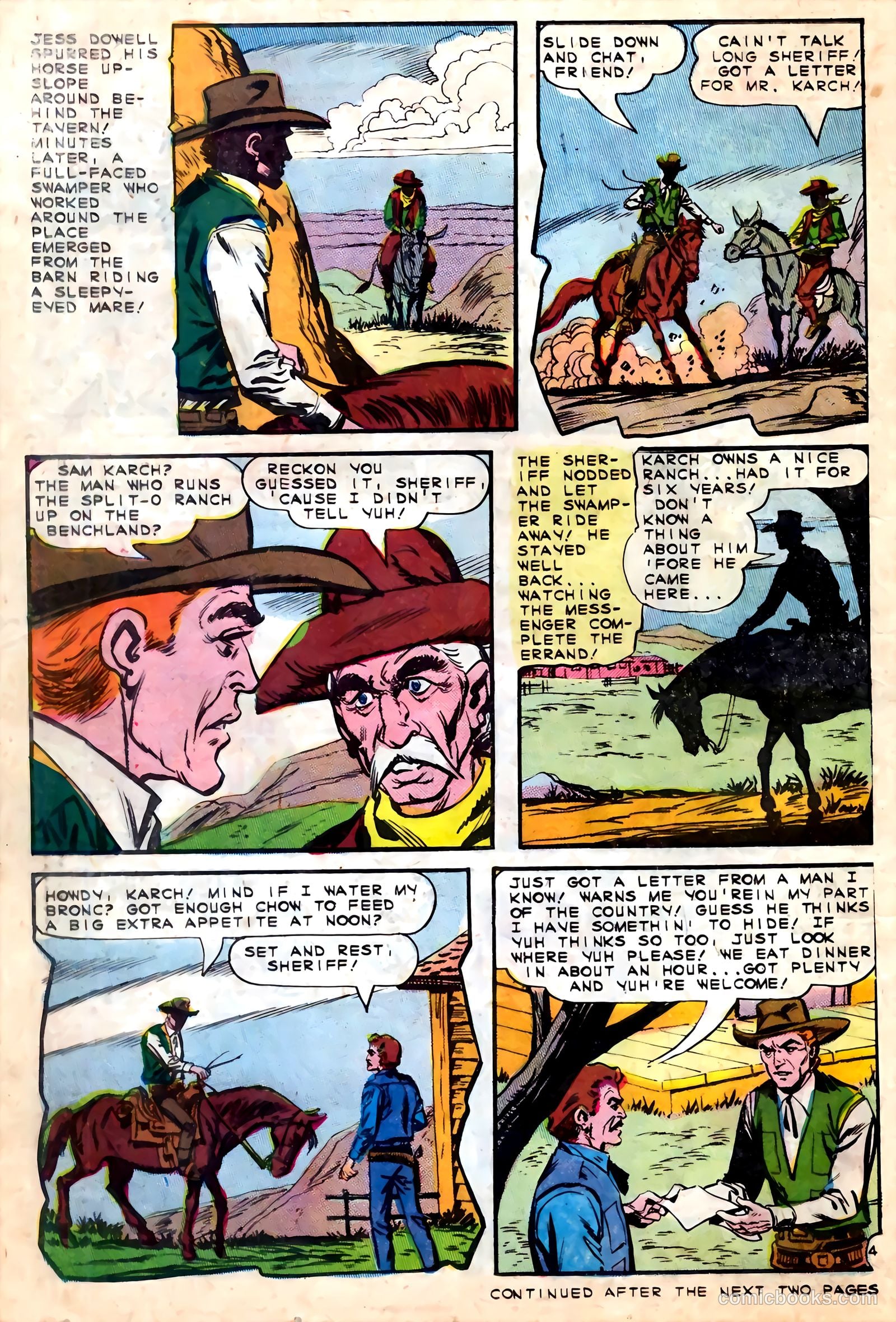 Outlaws of the West #55 (1965) — page 22 of 36