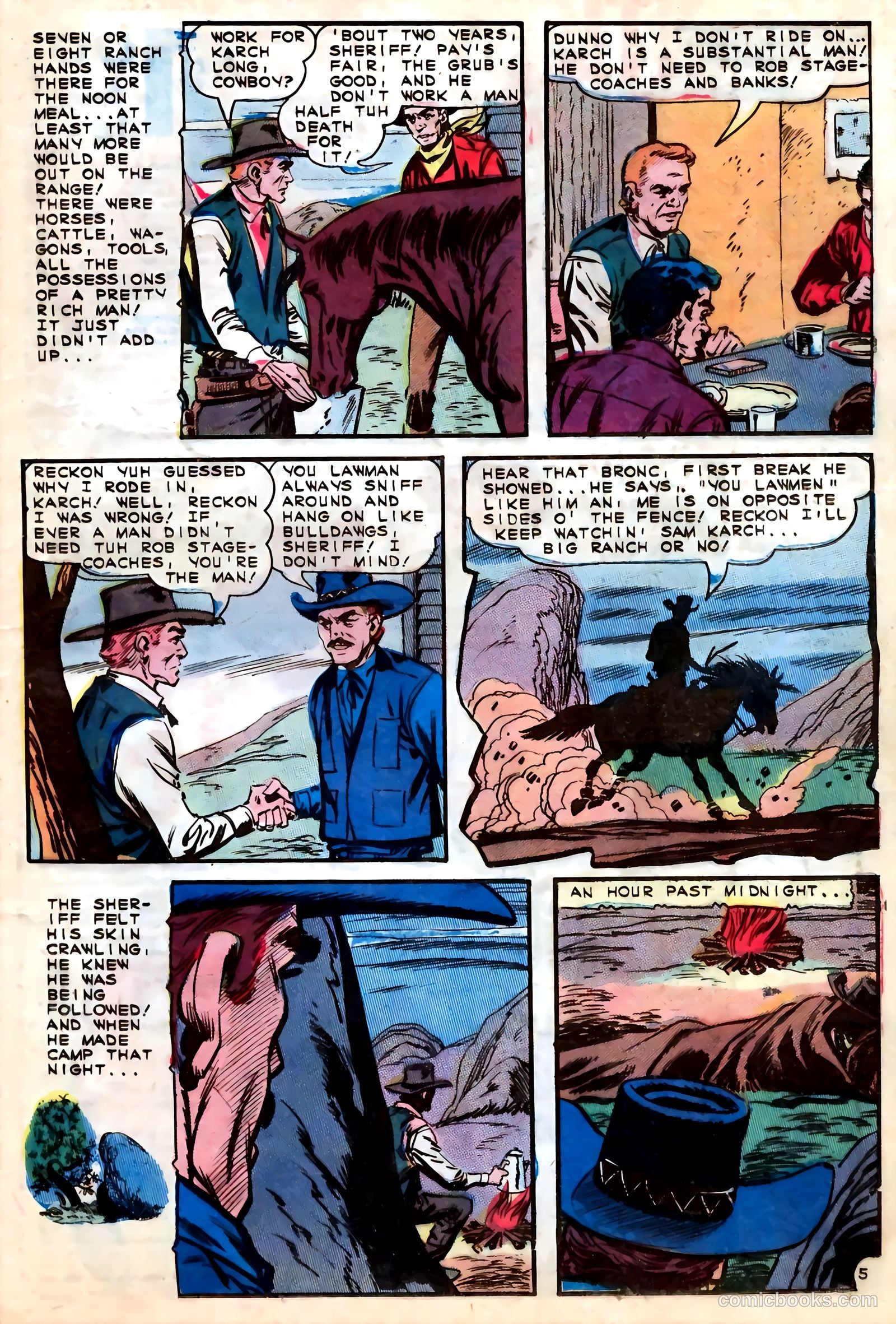 Outlaws of the West #55 (1965) — page 25 of 36
