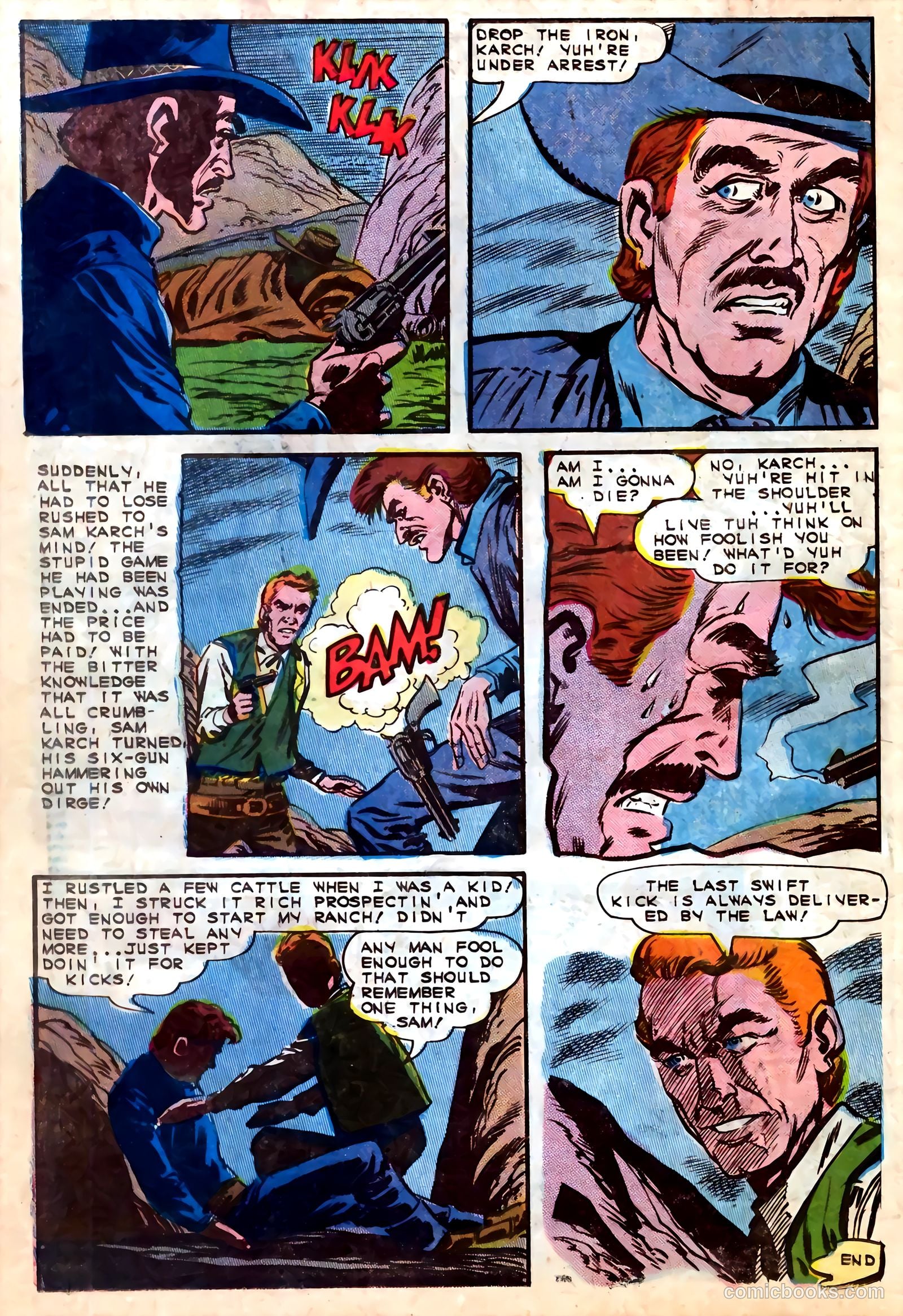 Outlaws of the West #55 (1965) — page 26 of 36