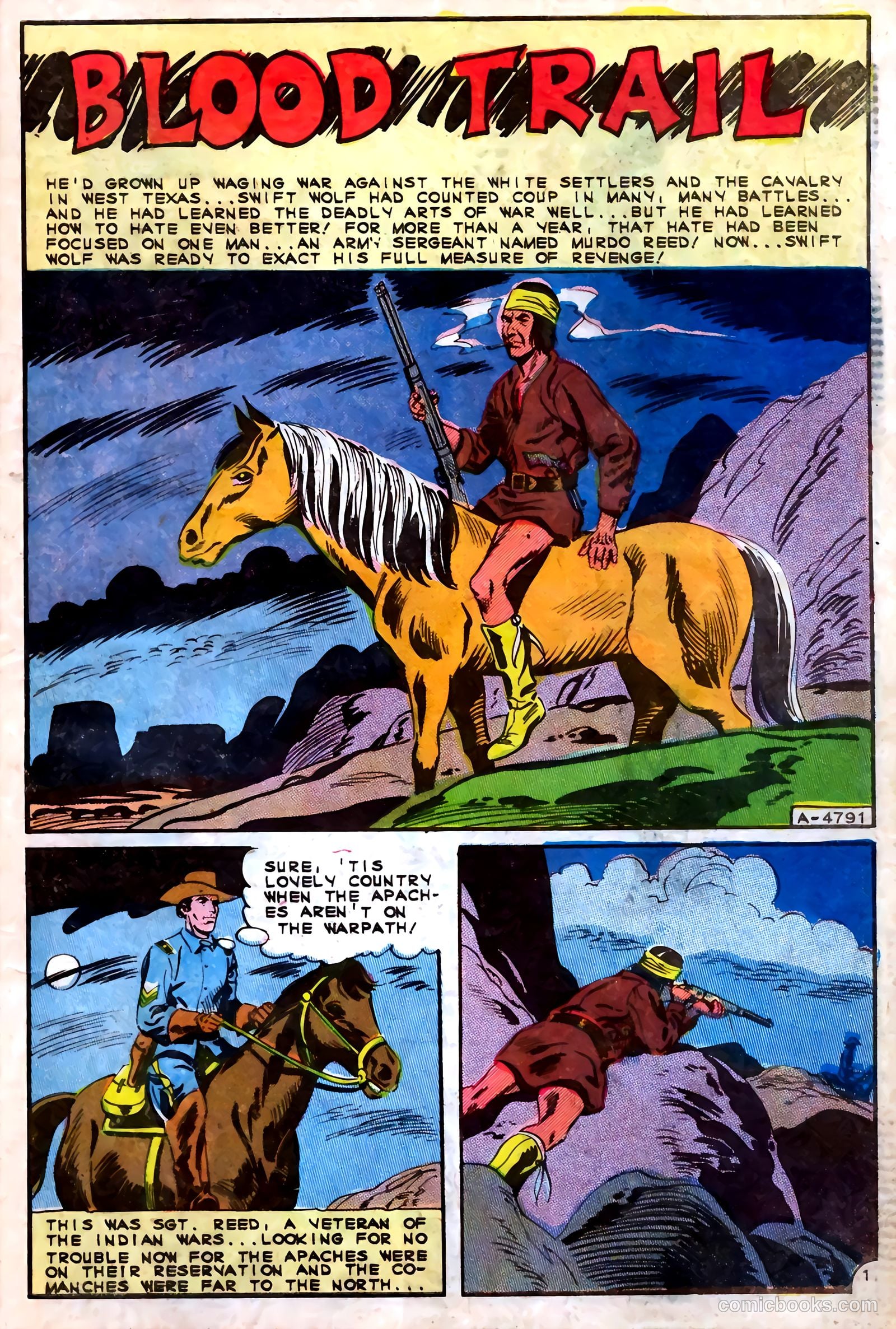 Outlaws of the West #55 (1965) — page 27 of 36