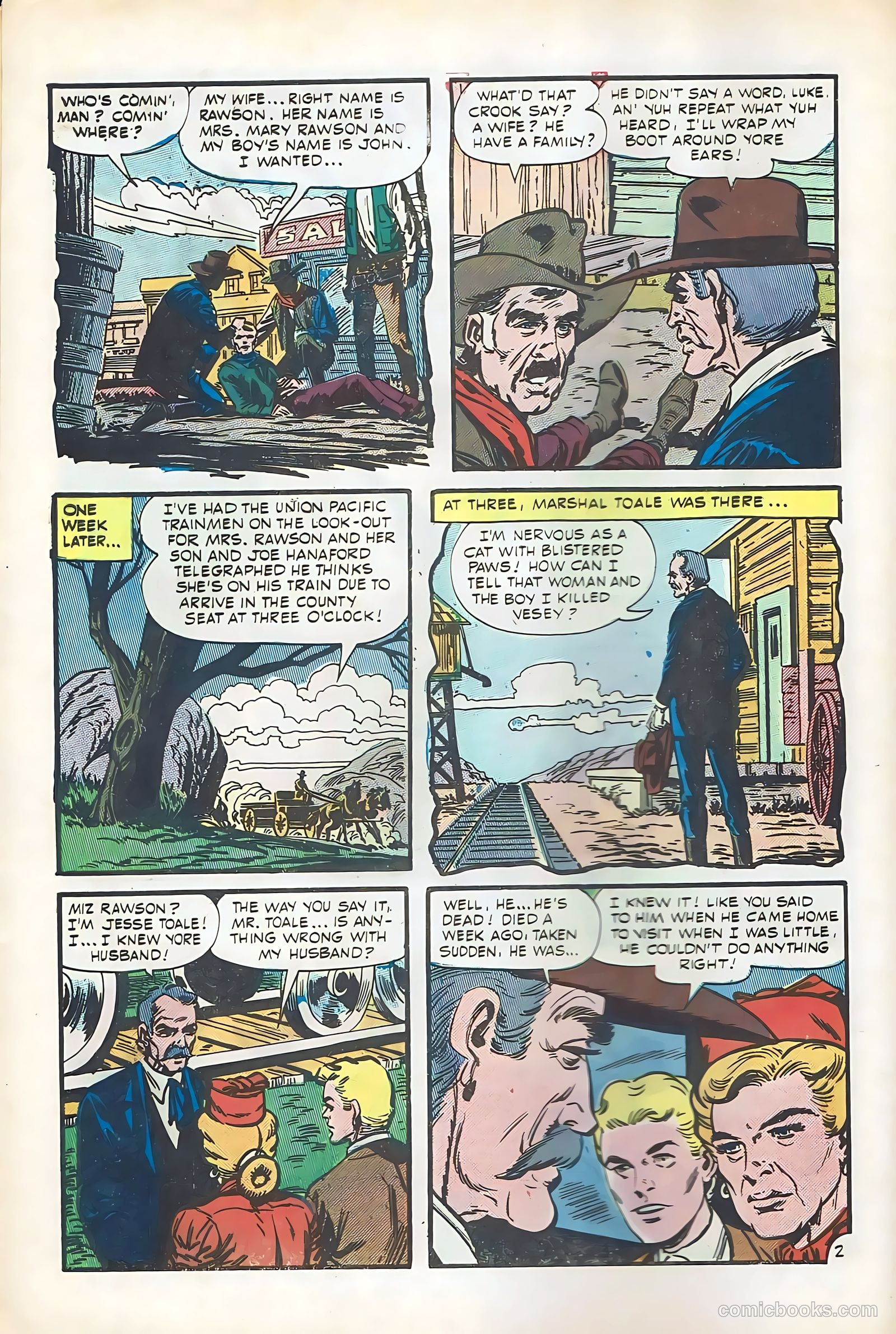 Outlaws of the West #56 (1965) — page 4 of 36