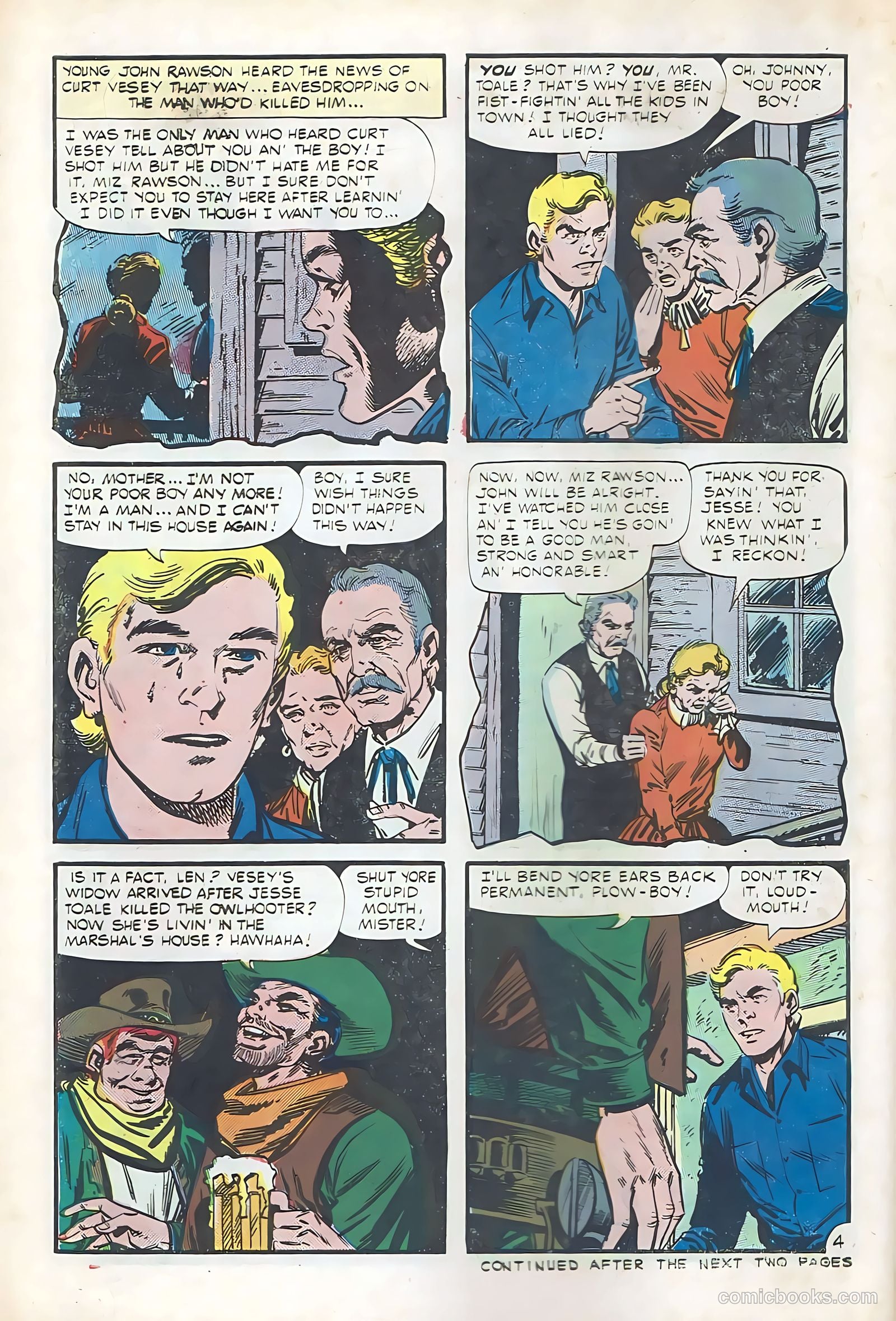 Outlaws of the West #56 (1965) — page 6 of 36