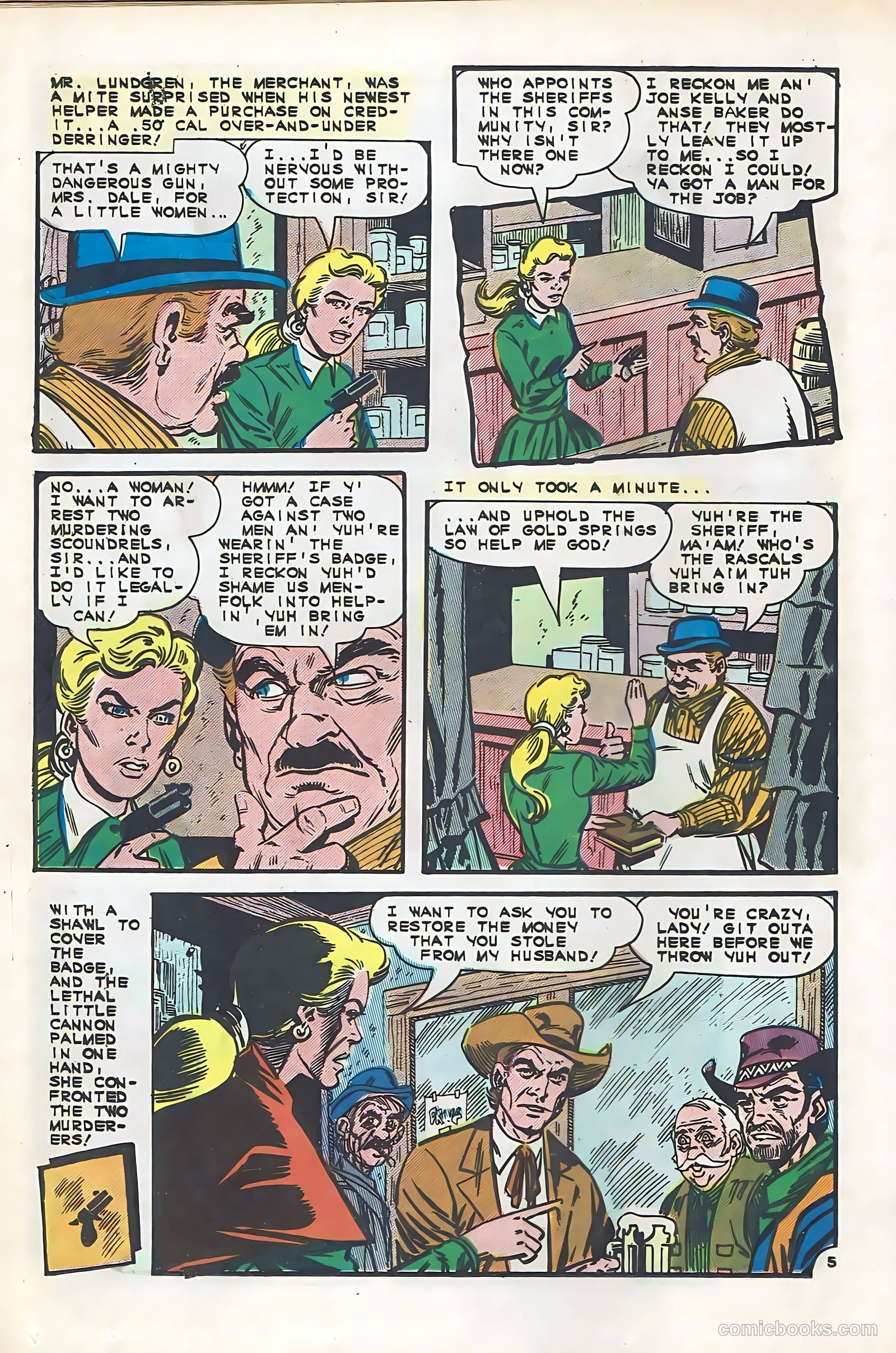 Outlaws of the West #56 (1965) — page 16 of 36