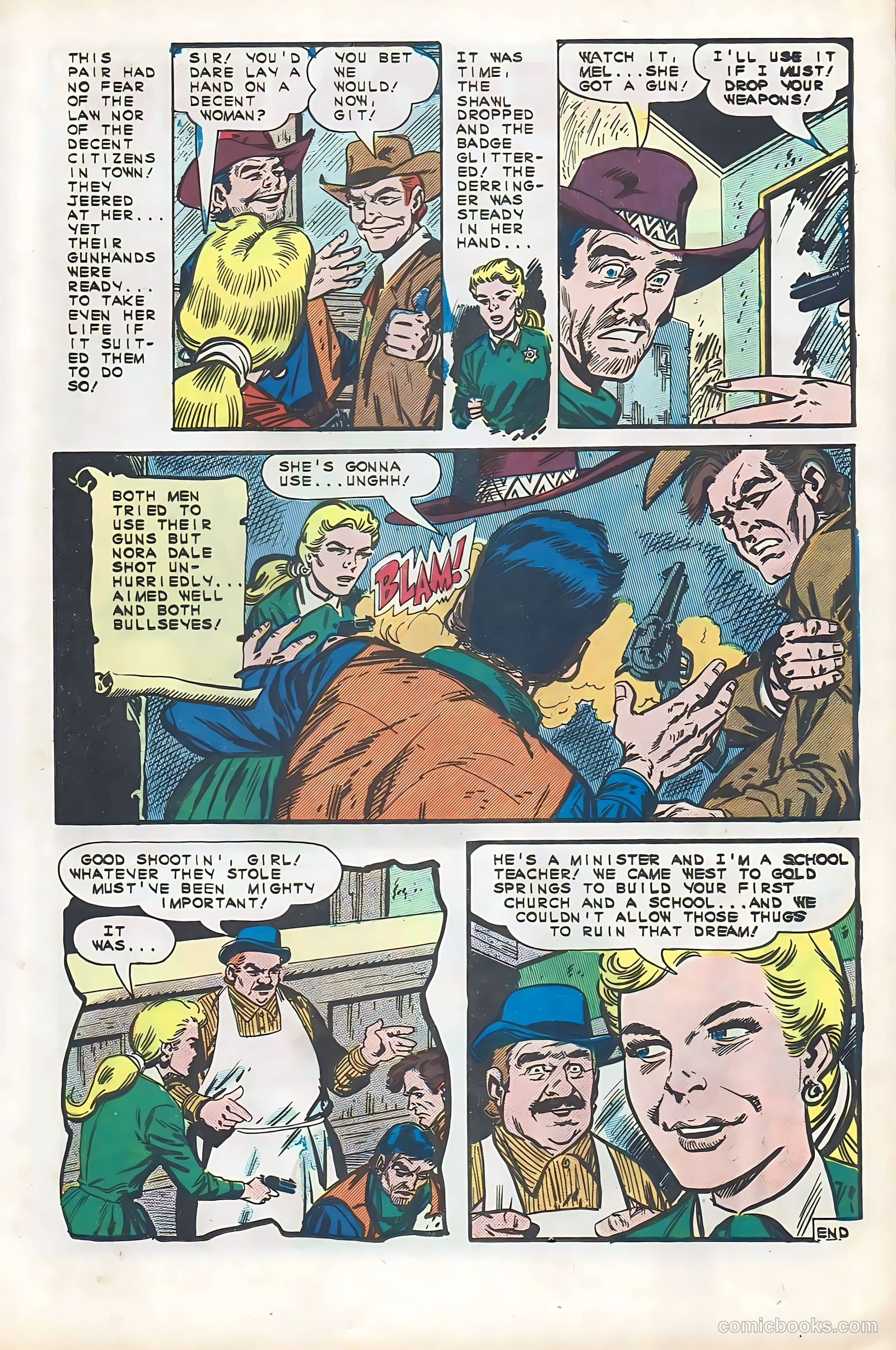 Outlaws of the West #56 (1965) — page 17 of 36