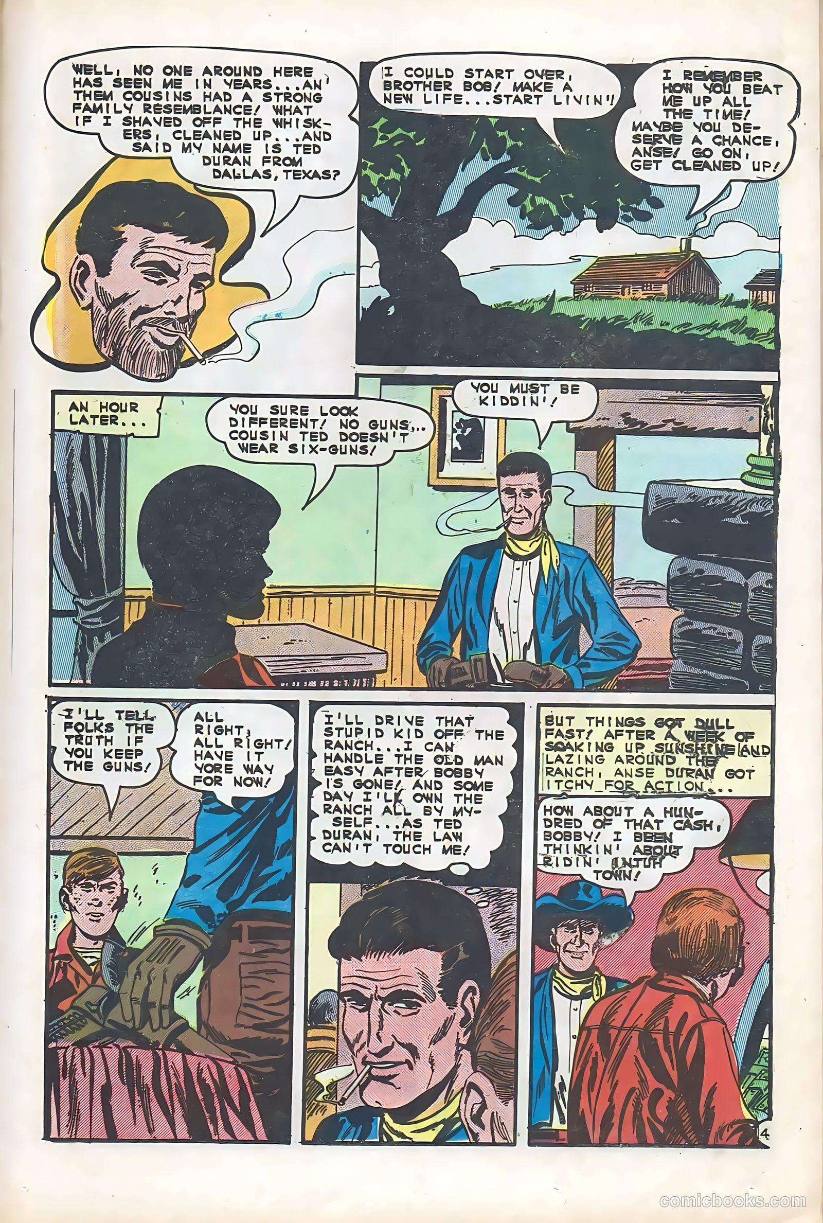 Outlaws of the West #56 (1965) — page 21 of 36