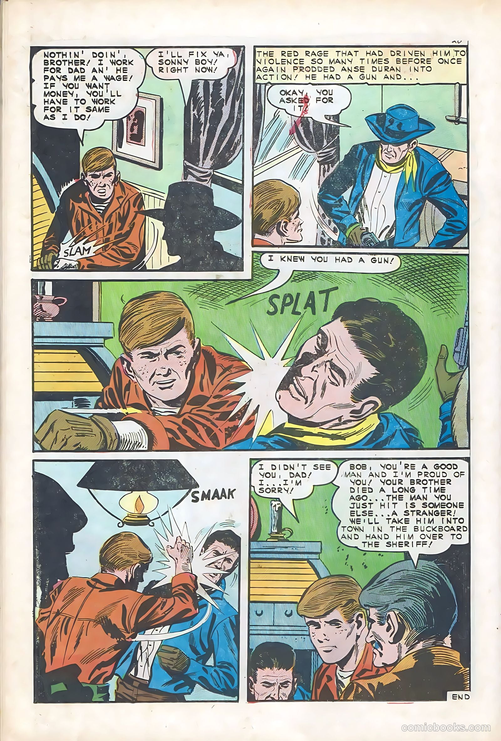 Outlaws of the West #56 (1965) — page 22 of 36