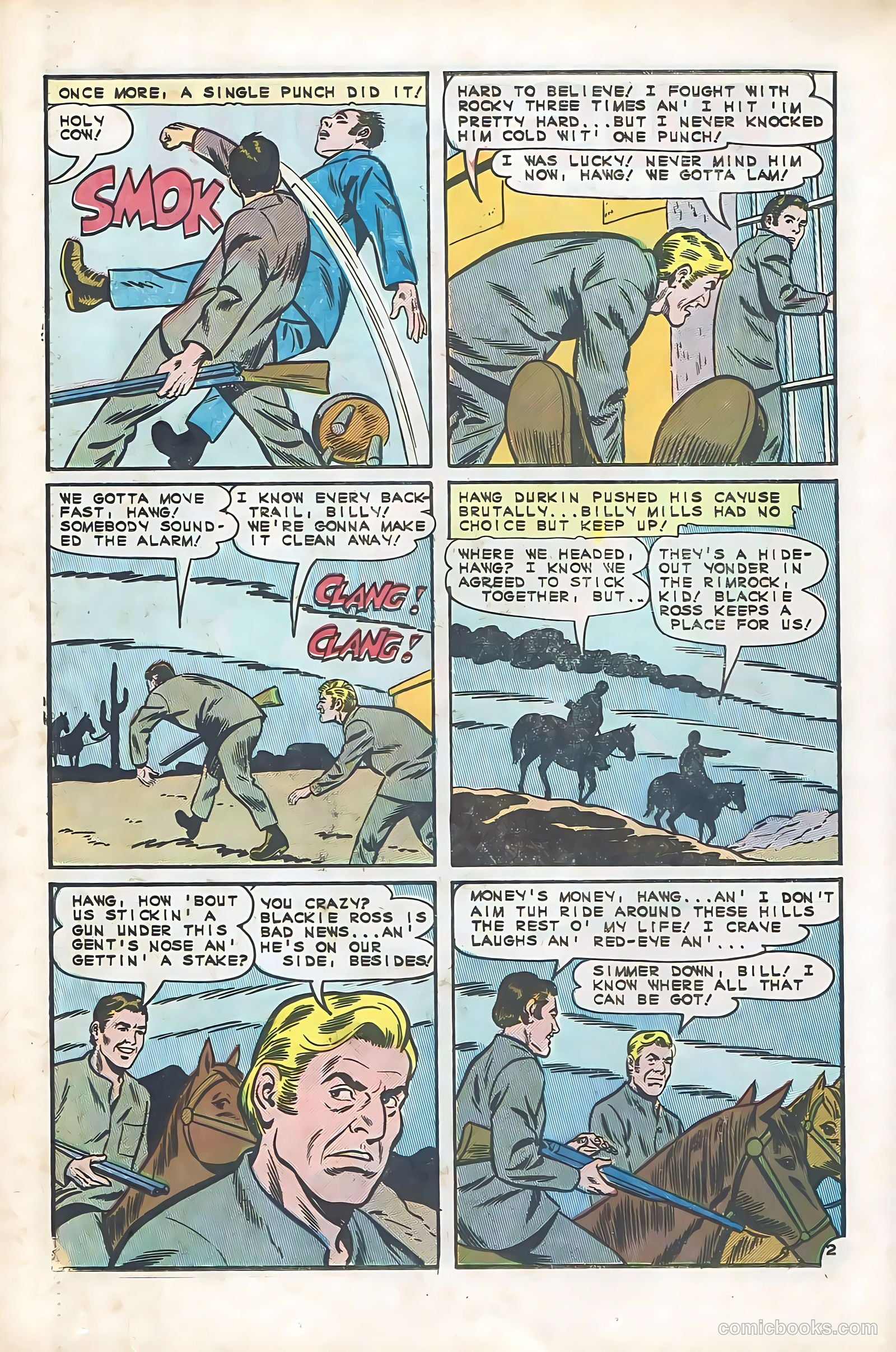 Outlaws of the West #56 (1965) — page 26 of 36