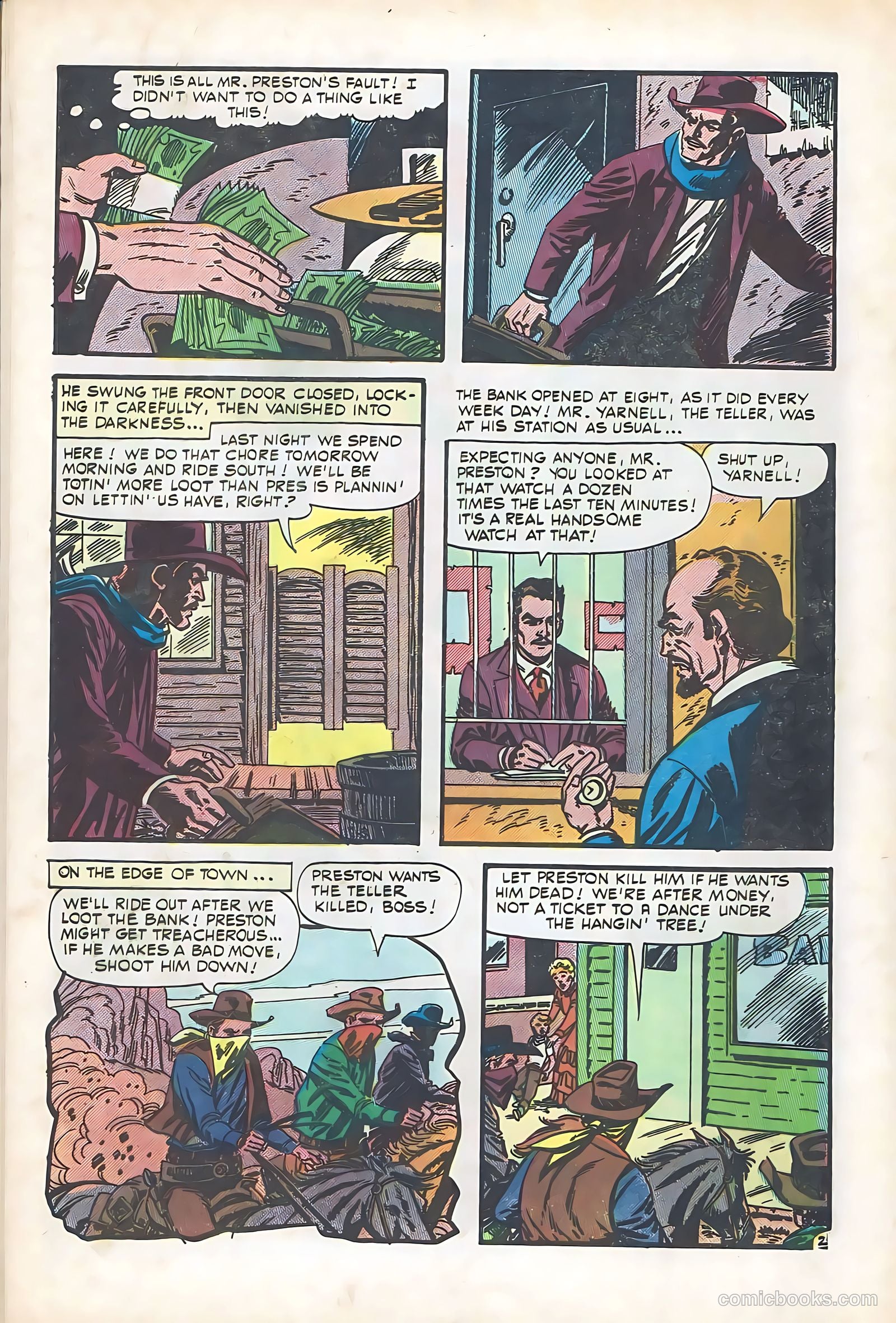 Outlaws of the West #56 (1965) — page 32 of 36