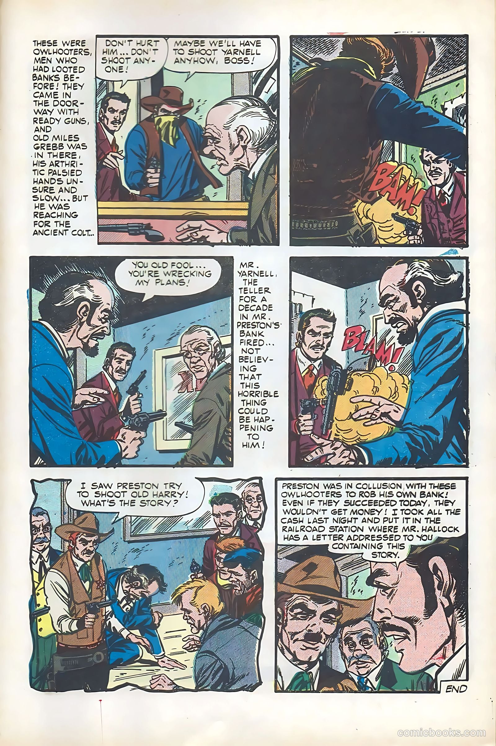 Outlaws of the West #56 (1965) — page 33 of 36