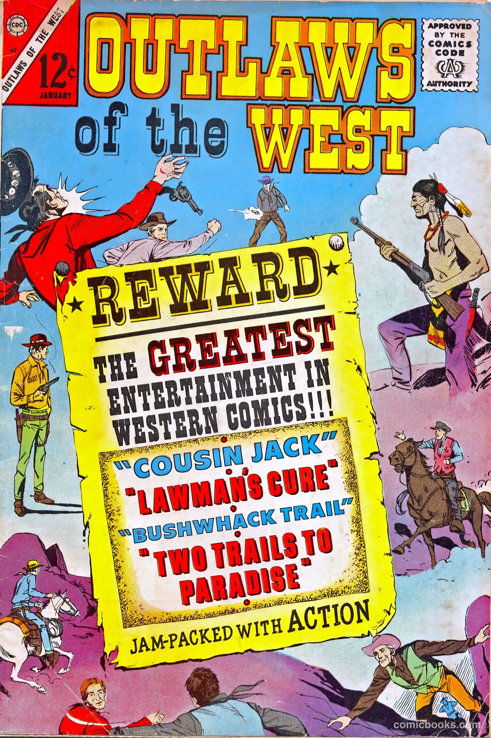 Outlaws of the West #57