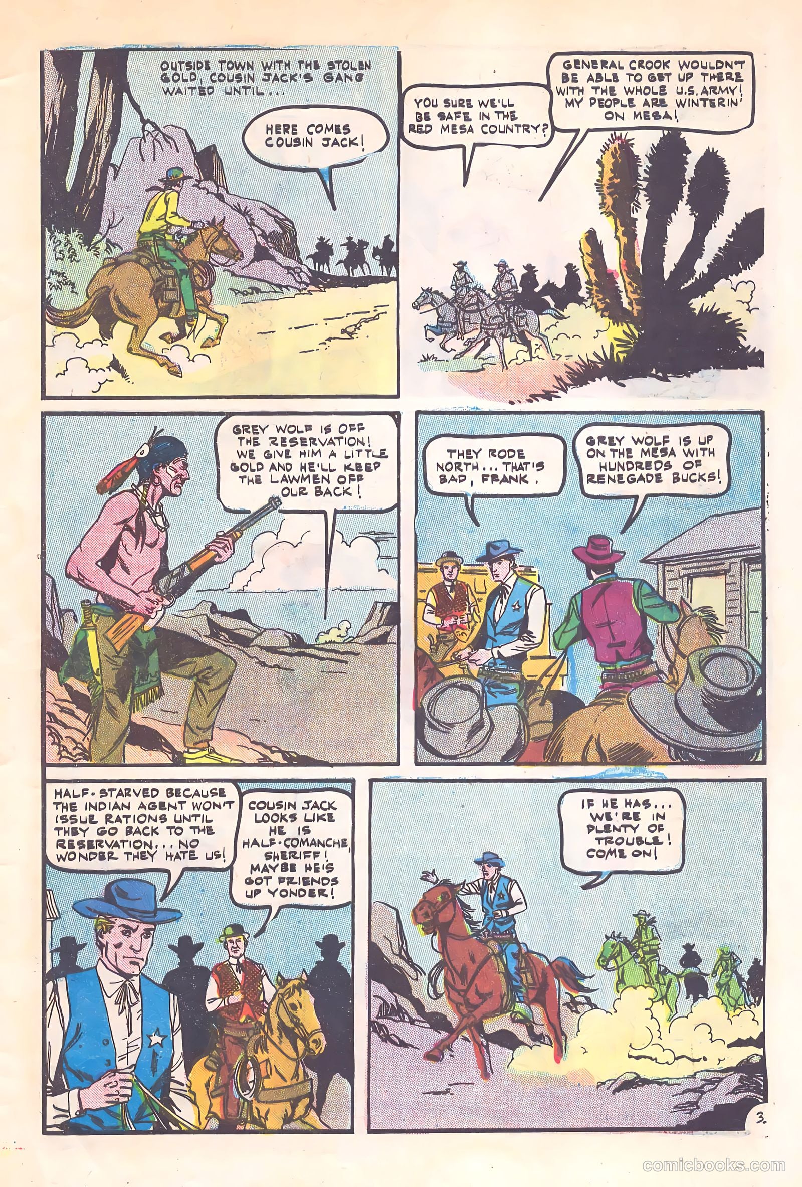 Outlaws of the West #57 (1966) — page 5 of 36