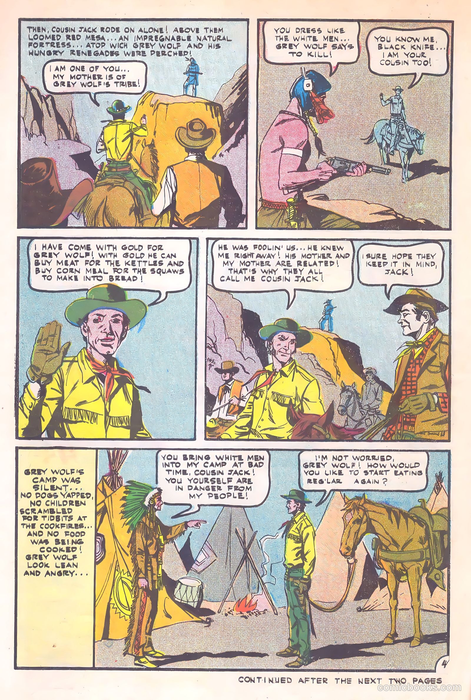 Outlaws of the West #57 (1966) — page 6 of 36