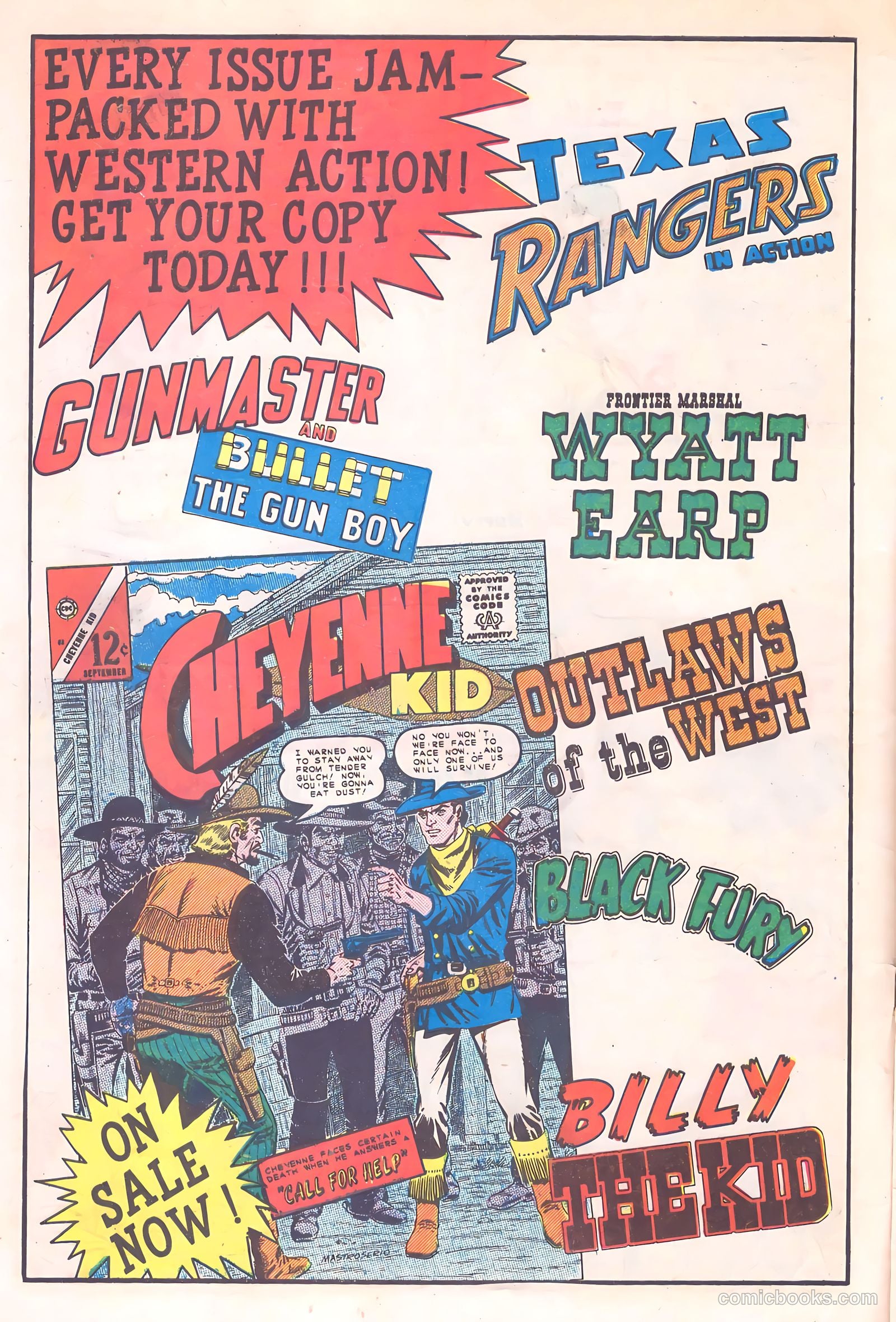 Outlaws of the West #57 (1966) — page 8 of 36