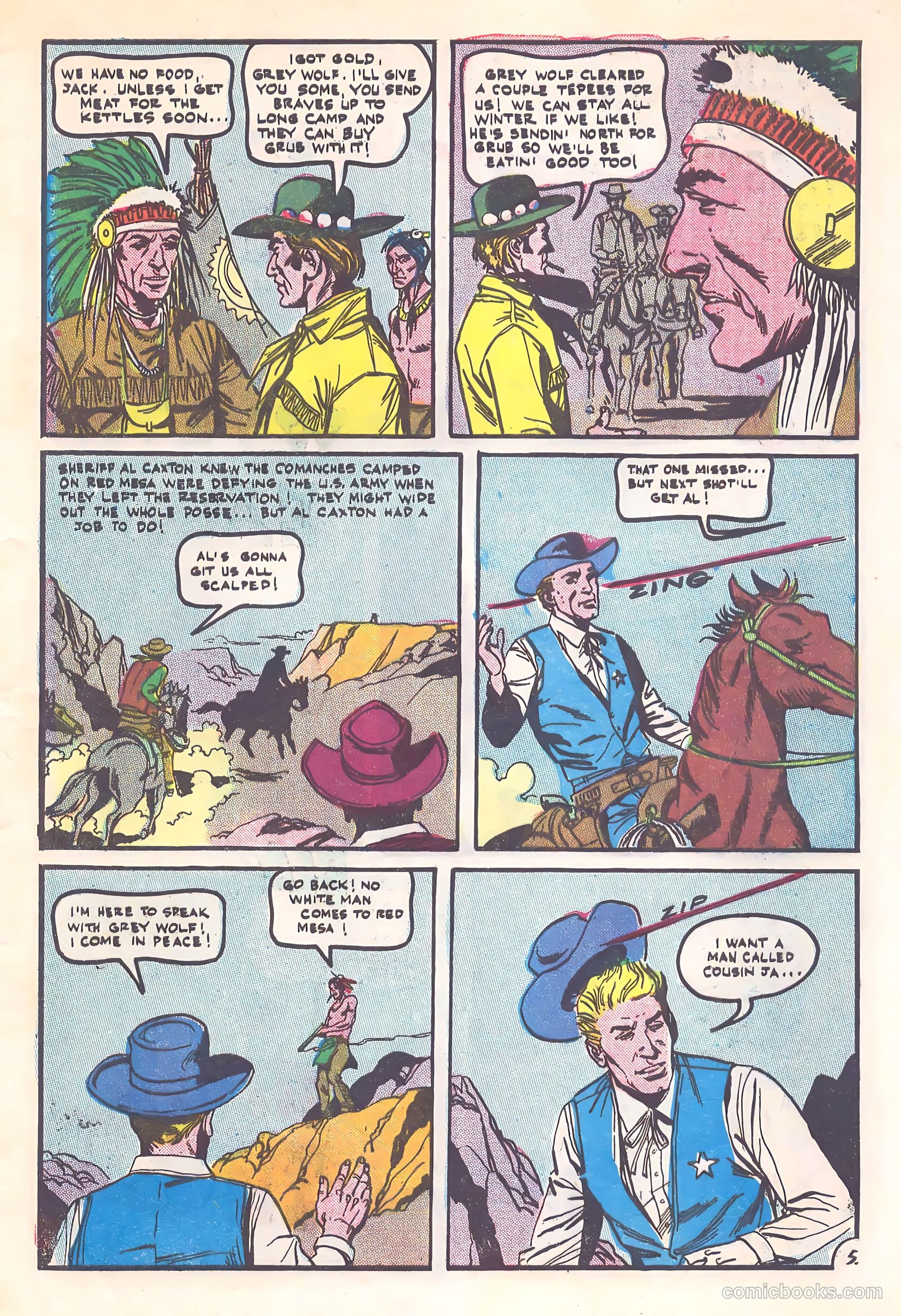 Outlaws of the West #57 (1966) — page 9 of 36