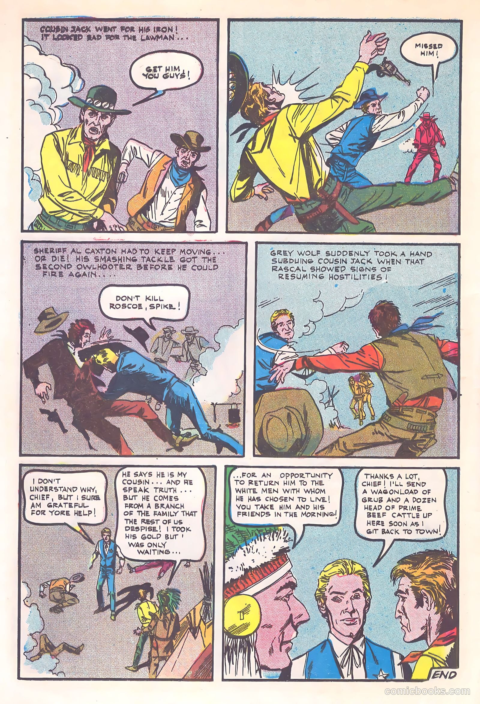 Outlaws of the West #57 (1966) — page 12 of 36