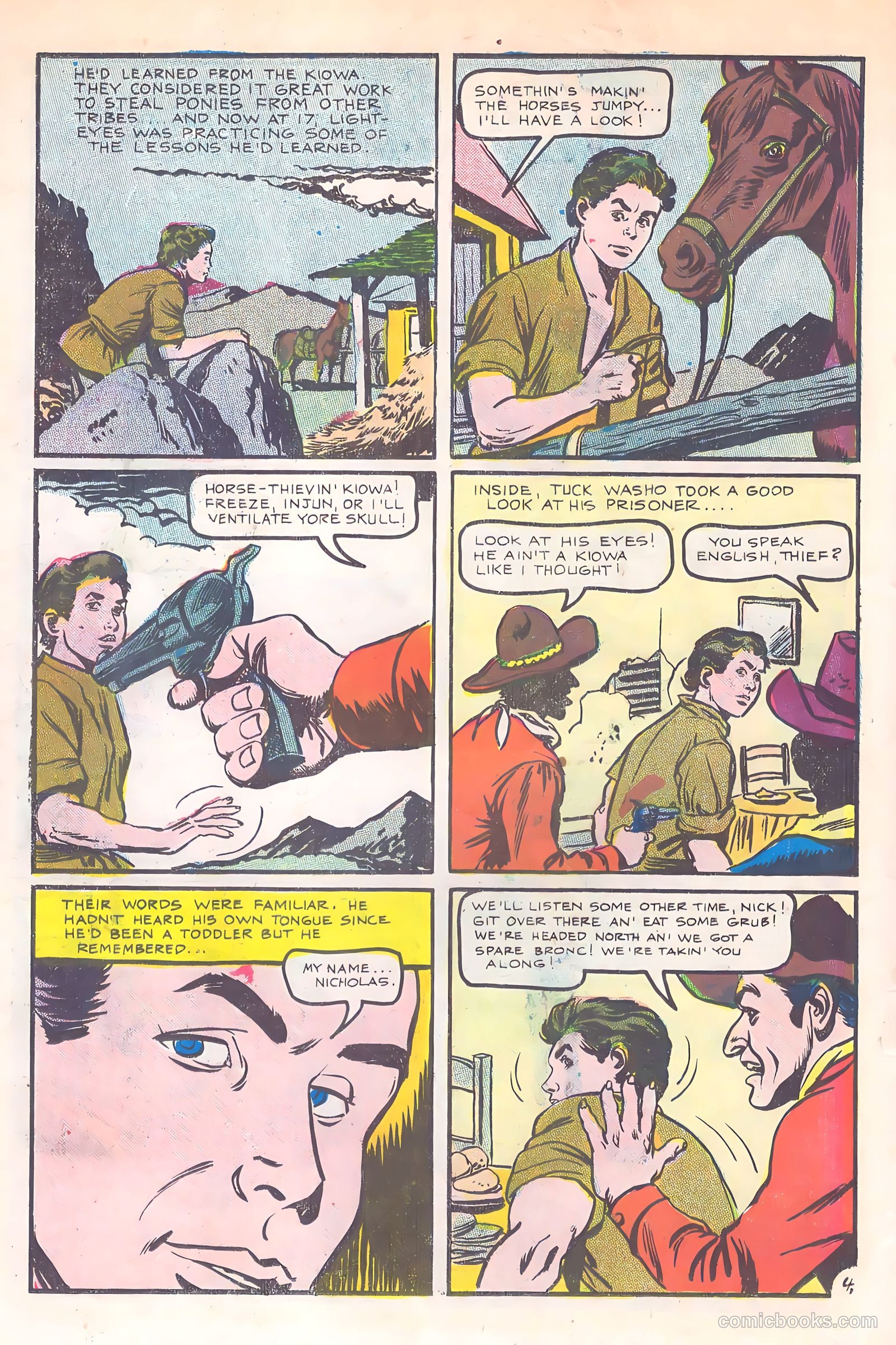 Outlaws of the West #57 (1966) — page 18 of 36