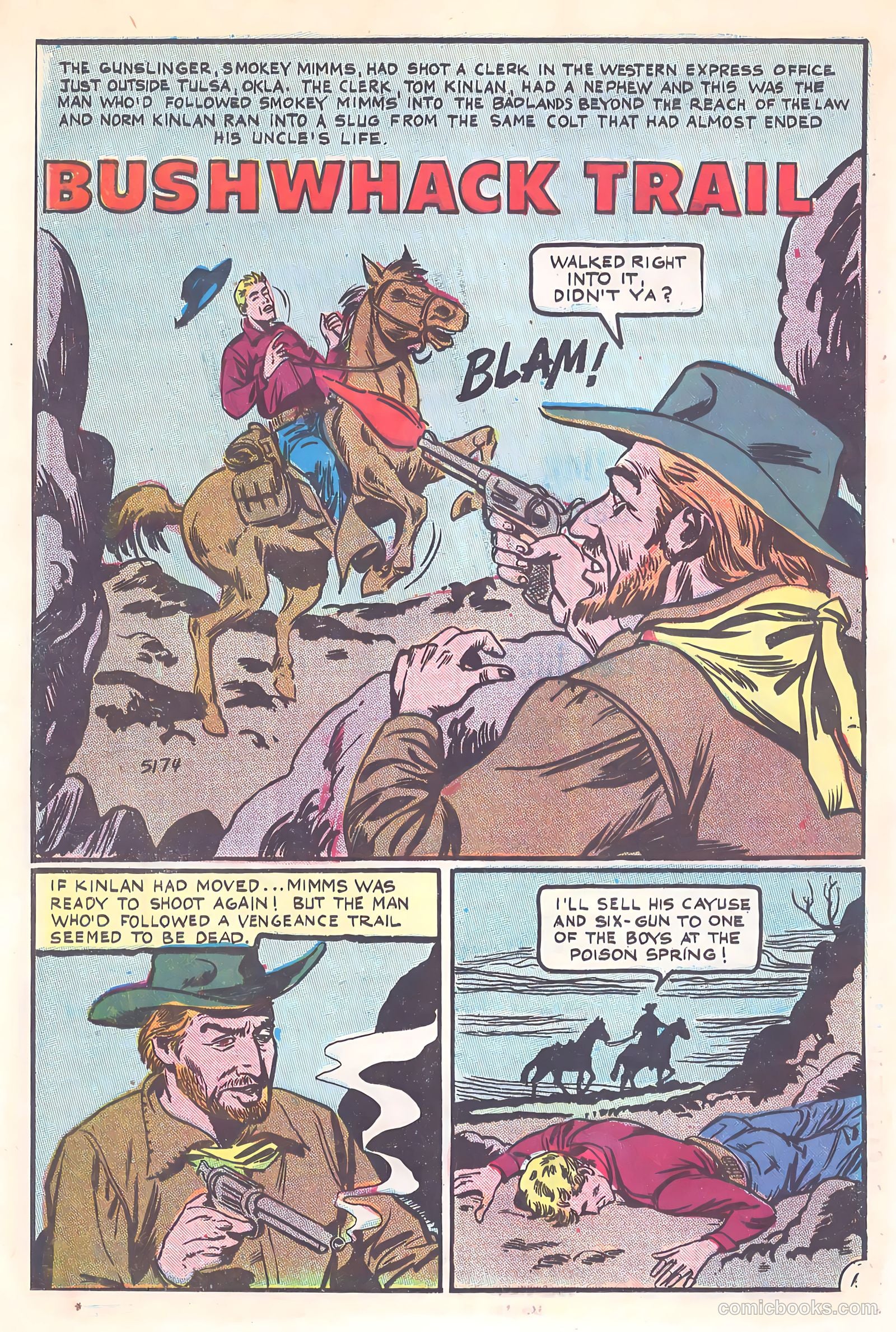 Outlaws of the West #57 (1966) — page 25 of 36