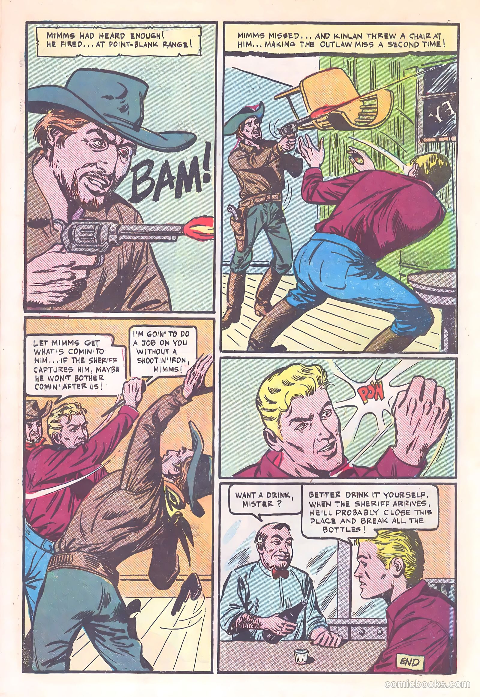 Outlaws of the West #57 (1966) — page 28 of 36