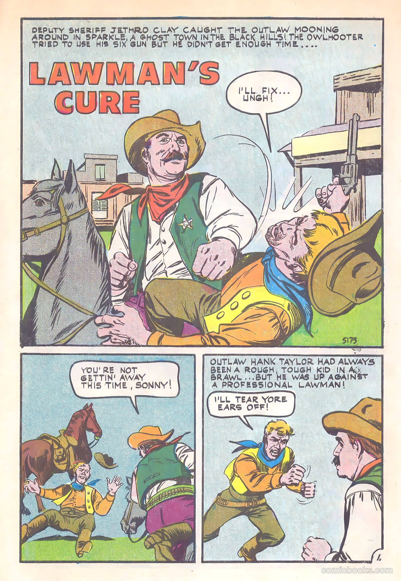 Outlaws of the West #57 (1966) — page 31 of 36