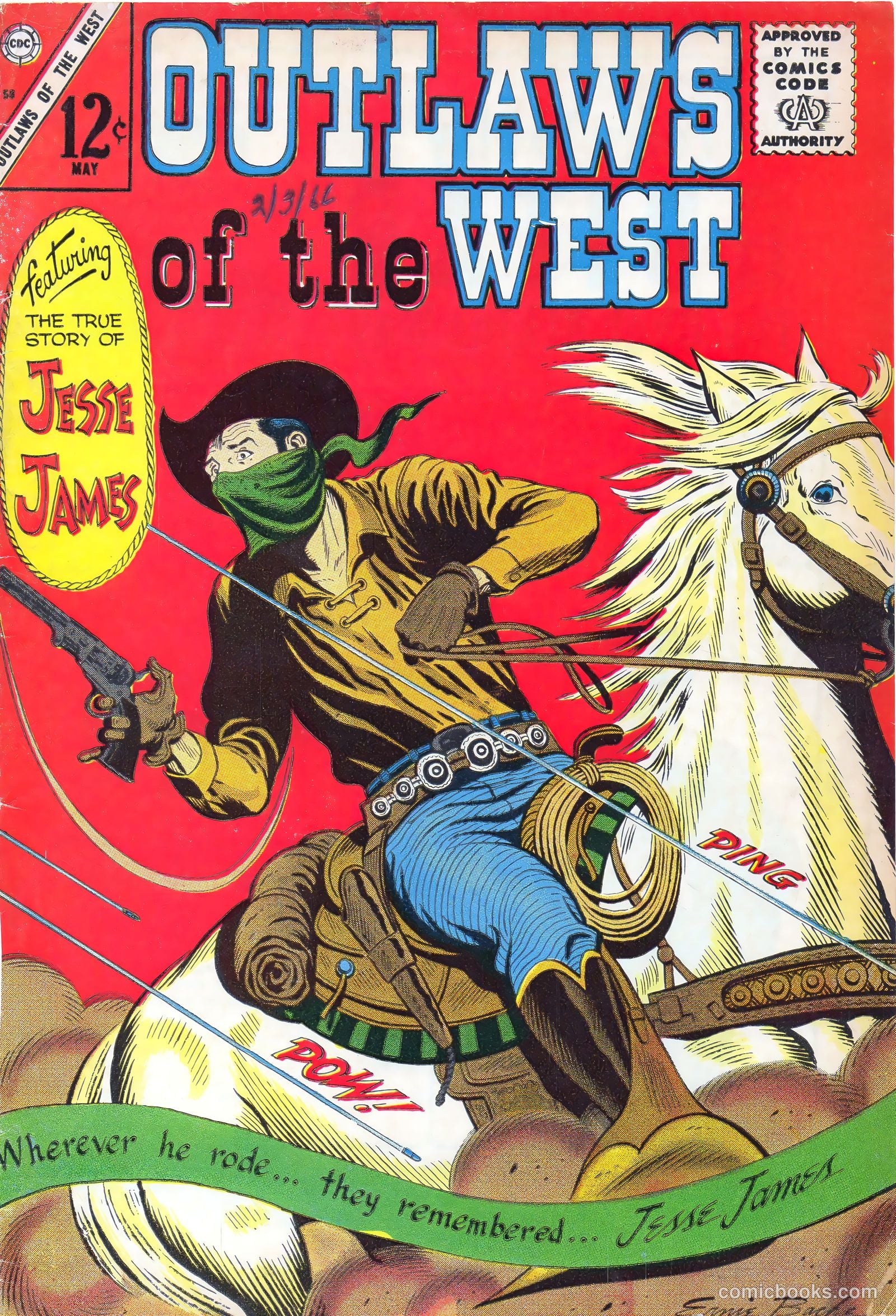 Outlaws of the West #58