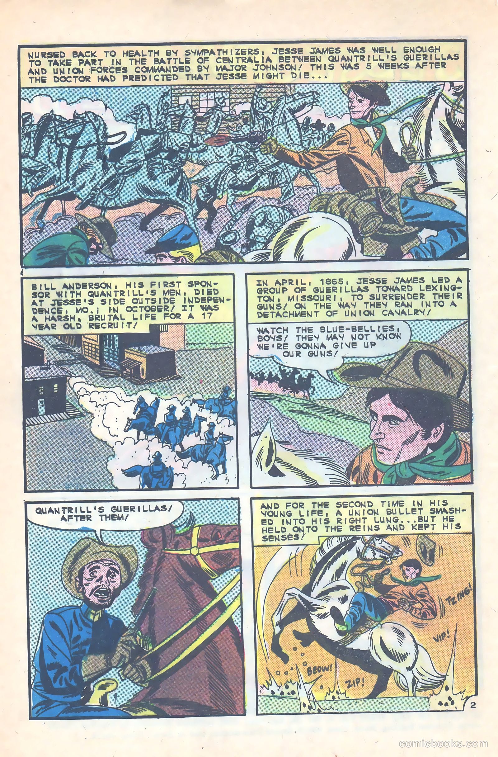 Outlaws of the West #58 (1966) — page 4 of 36