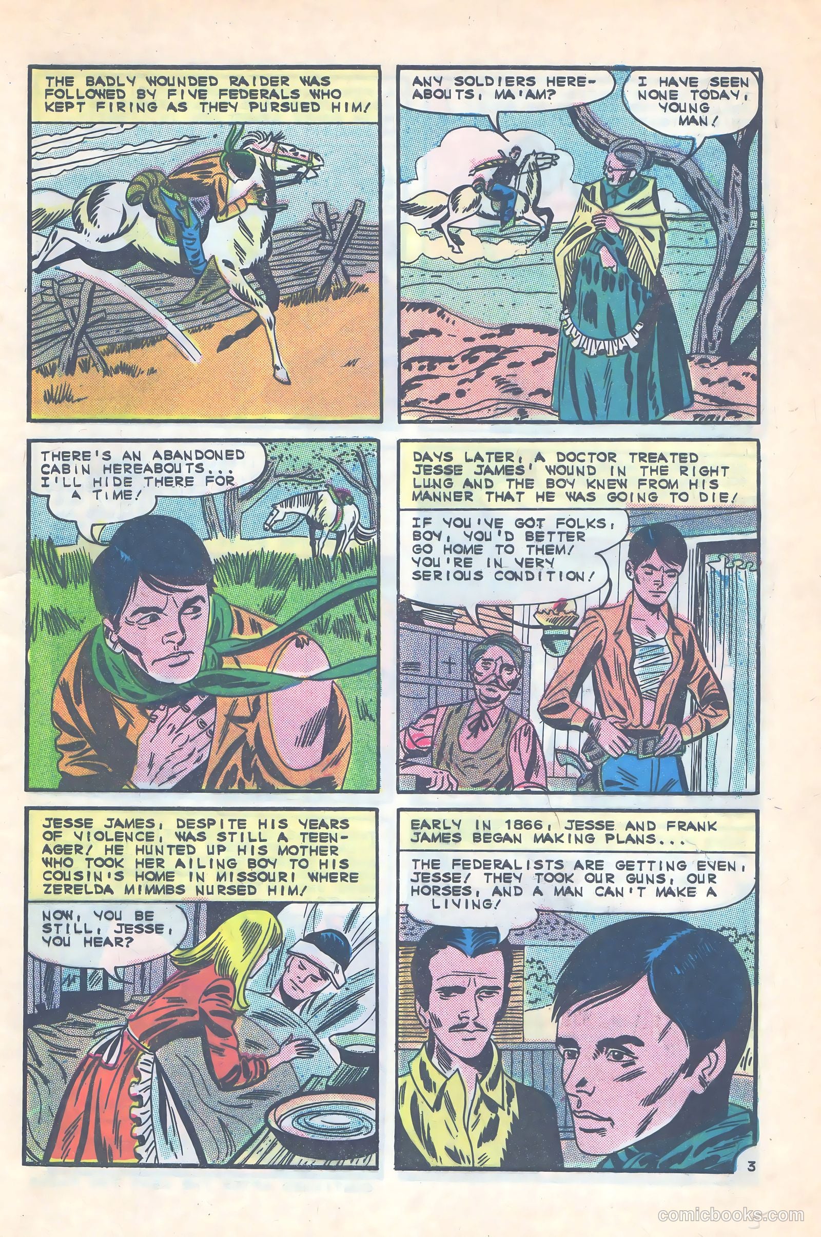 Outlaws of the West #58 (1966) — page 5 of 36