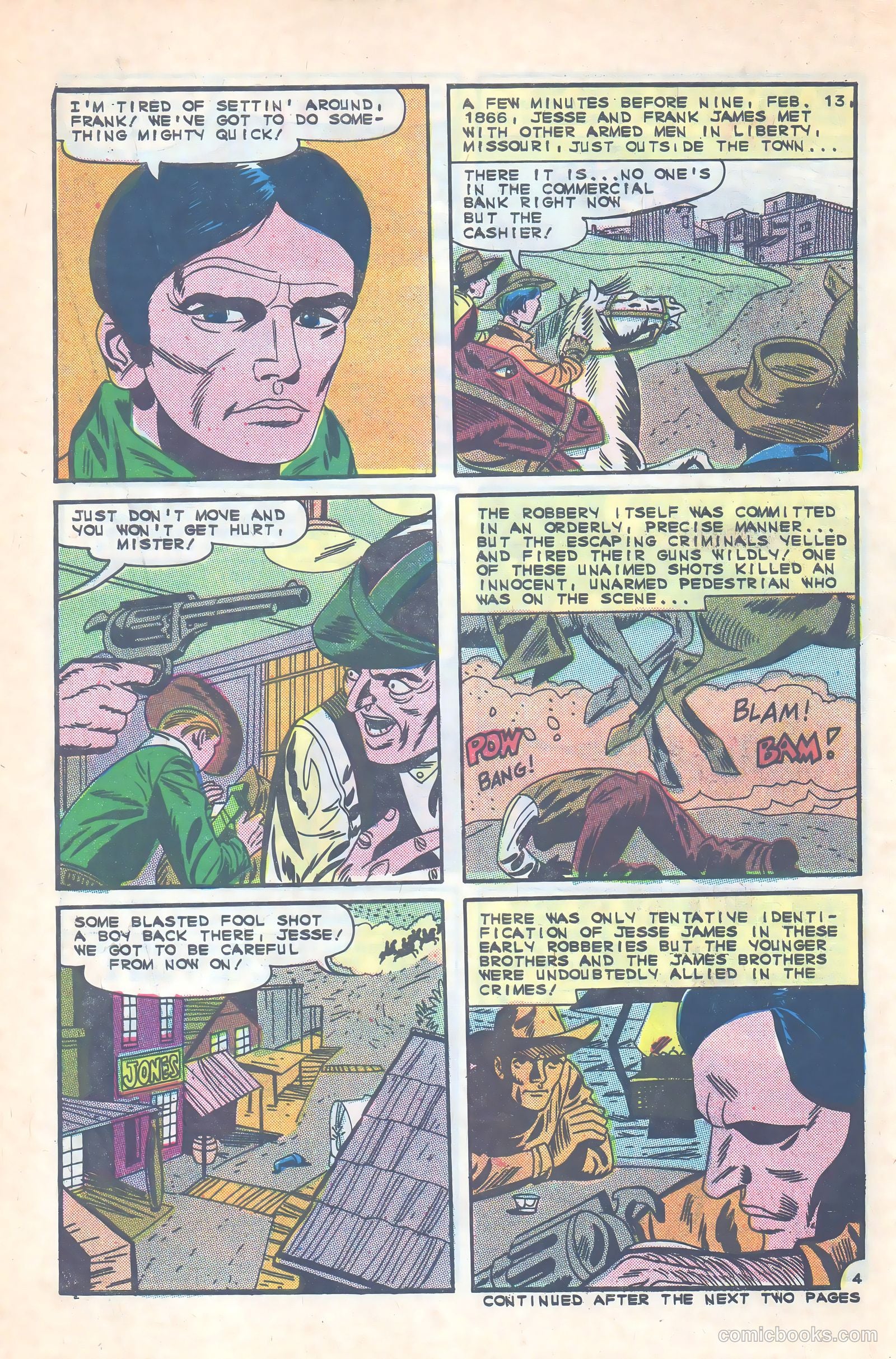Outlaws of the West #58 (1966) — page 6 of 36