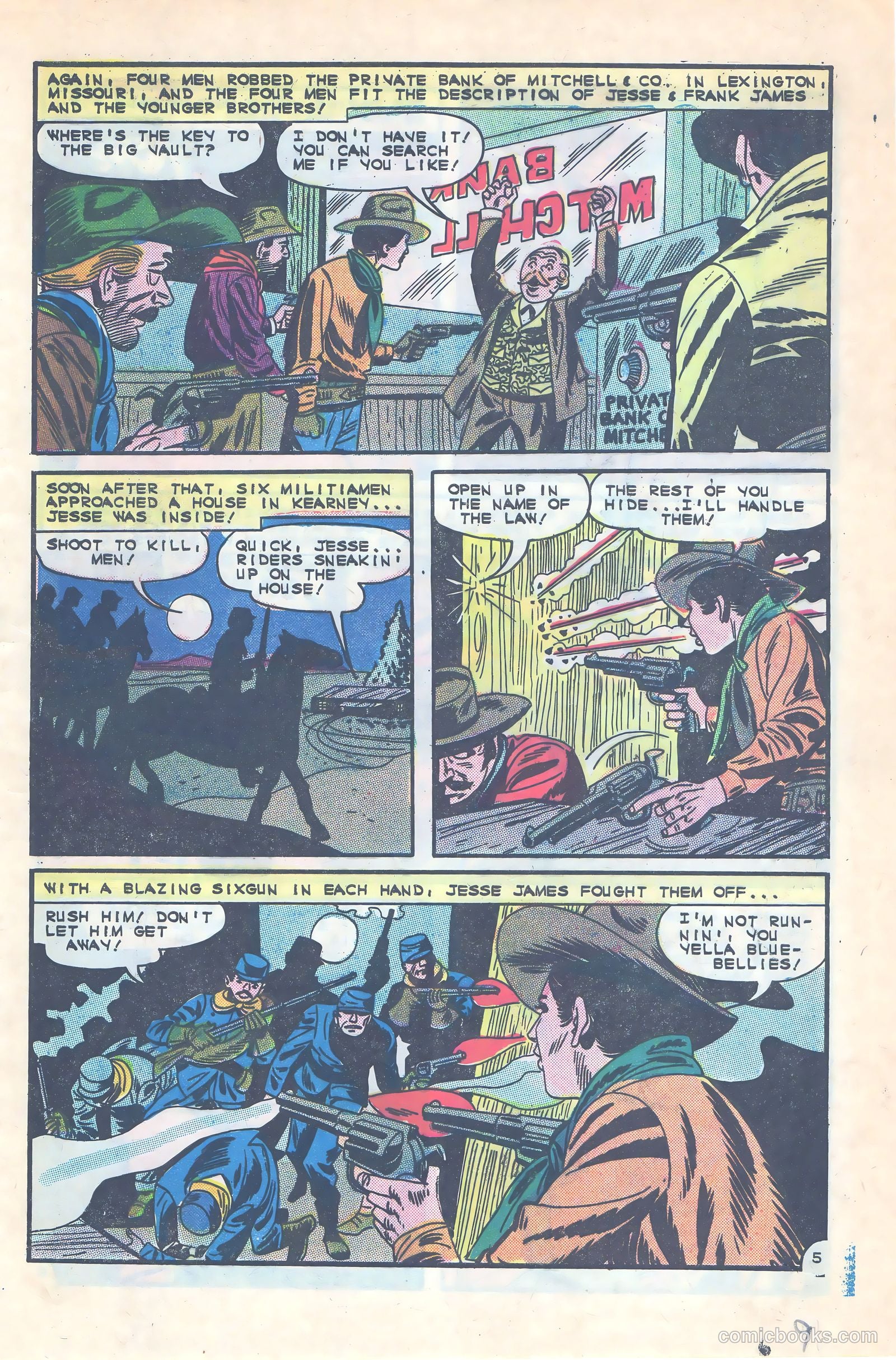 Outlaws of the West #58 (1966) — page 9 of 36