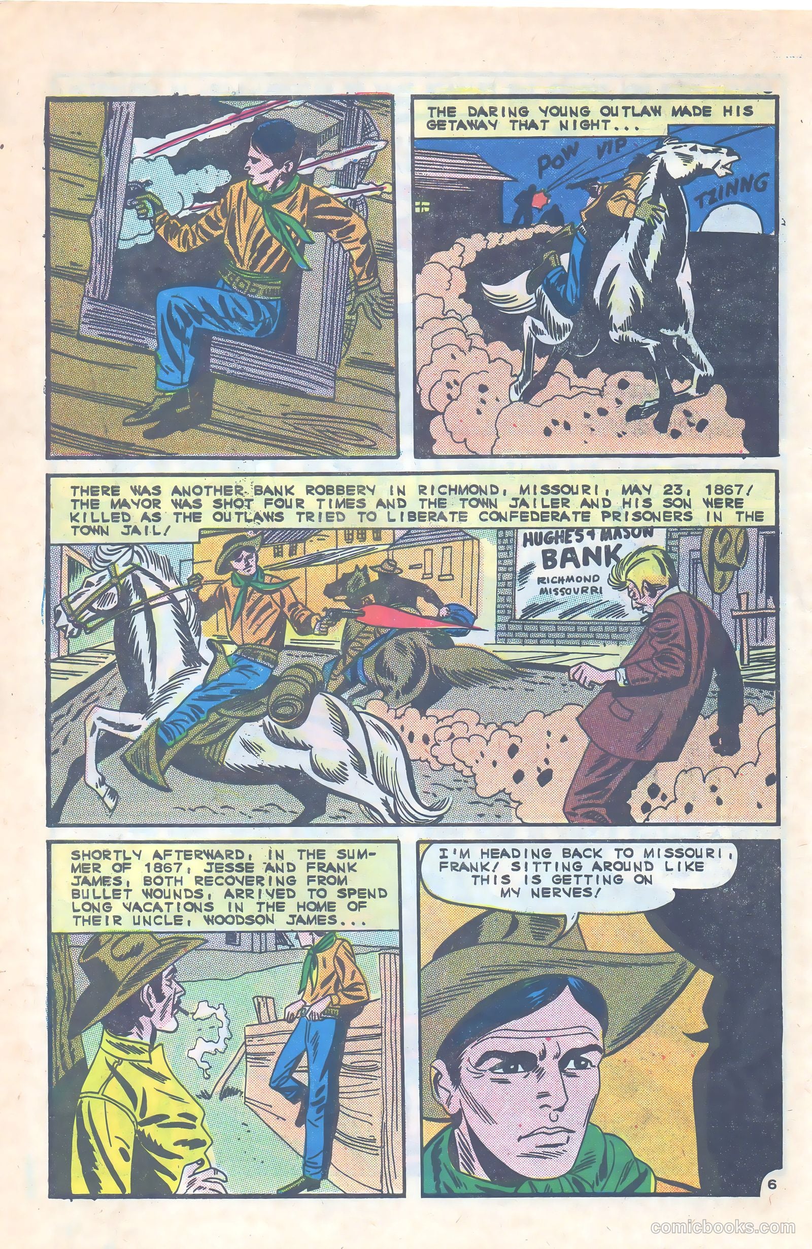 Outlaws of the West #58 (1966) — page 10 of 36