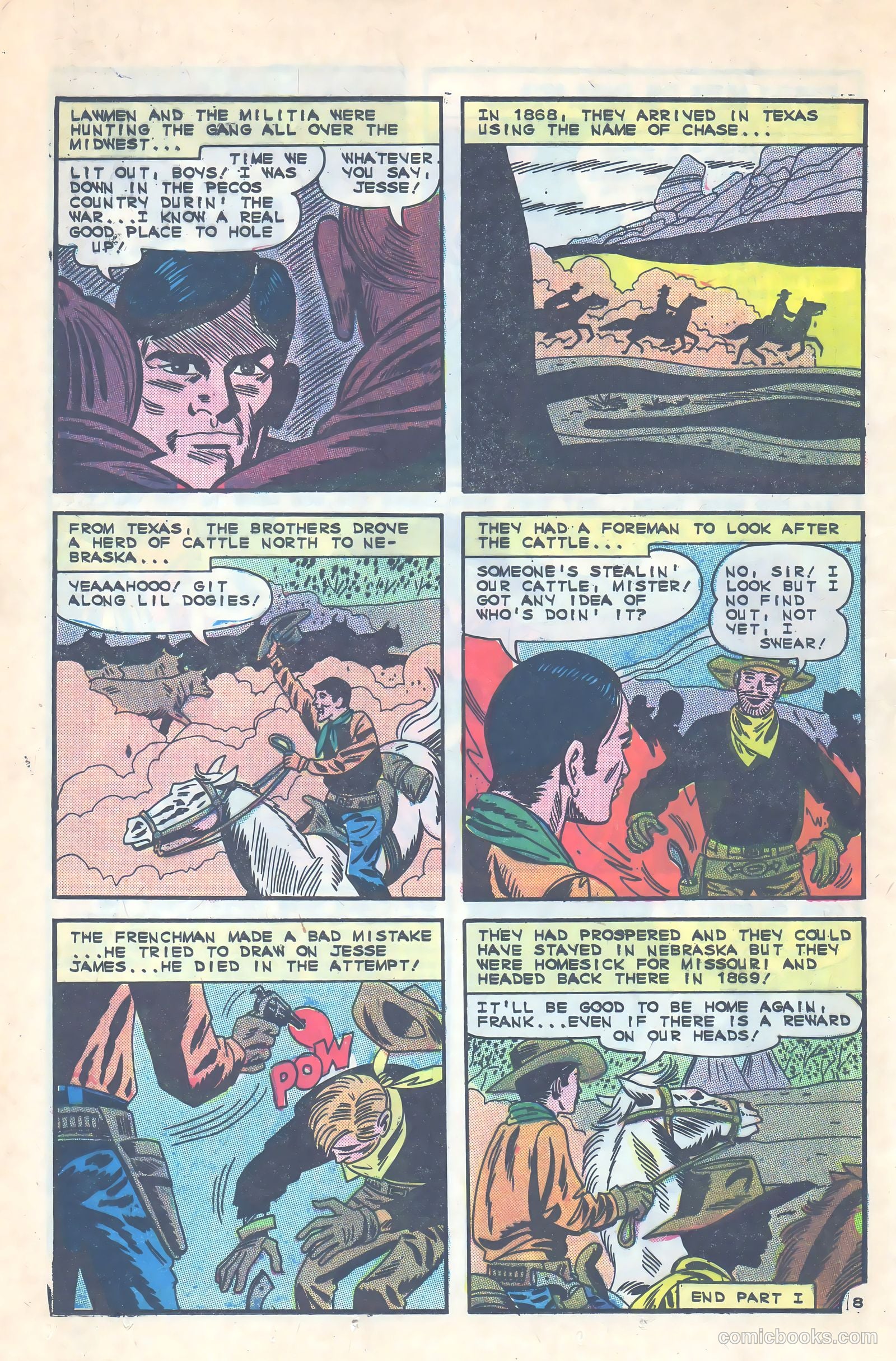 Outlaws of the West #58 (1966) — page 12 of 36