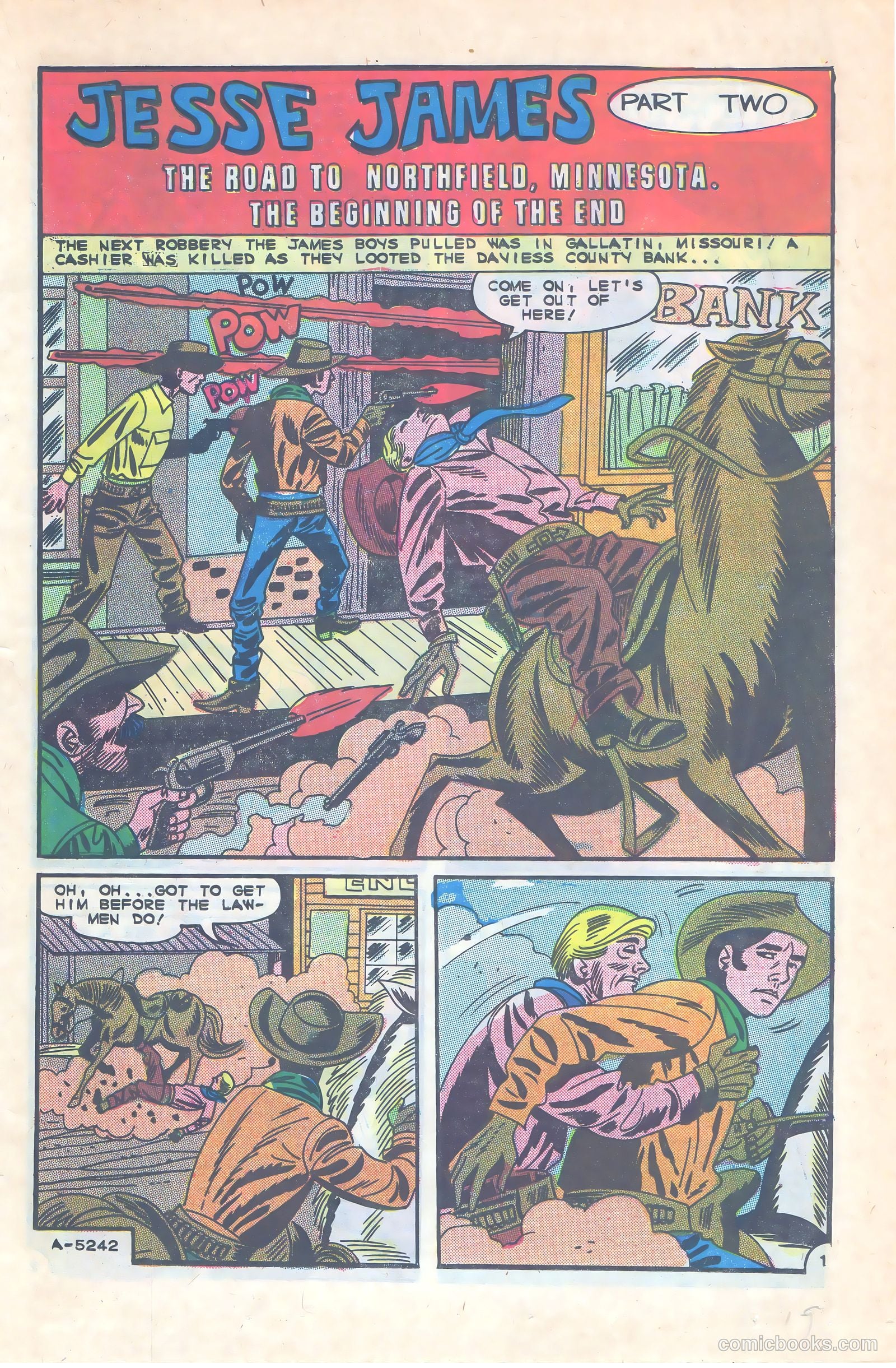Outlaws of the West #58 (1966) — page 15 of 36