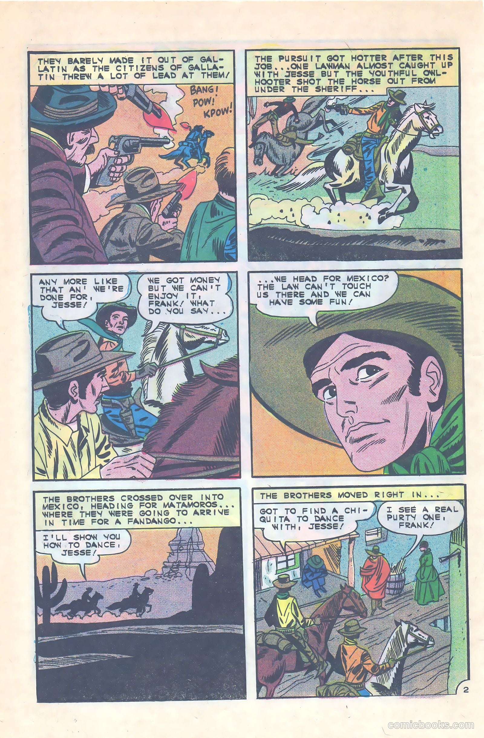 Outlaws of the West #58 (1966) — page 16 of 36