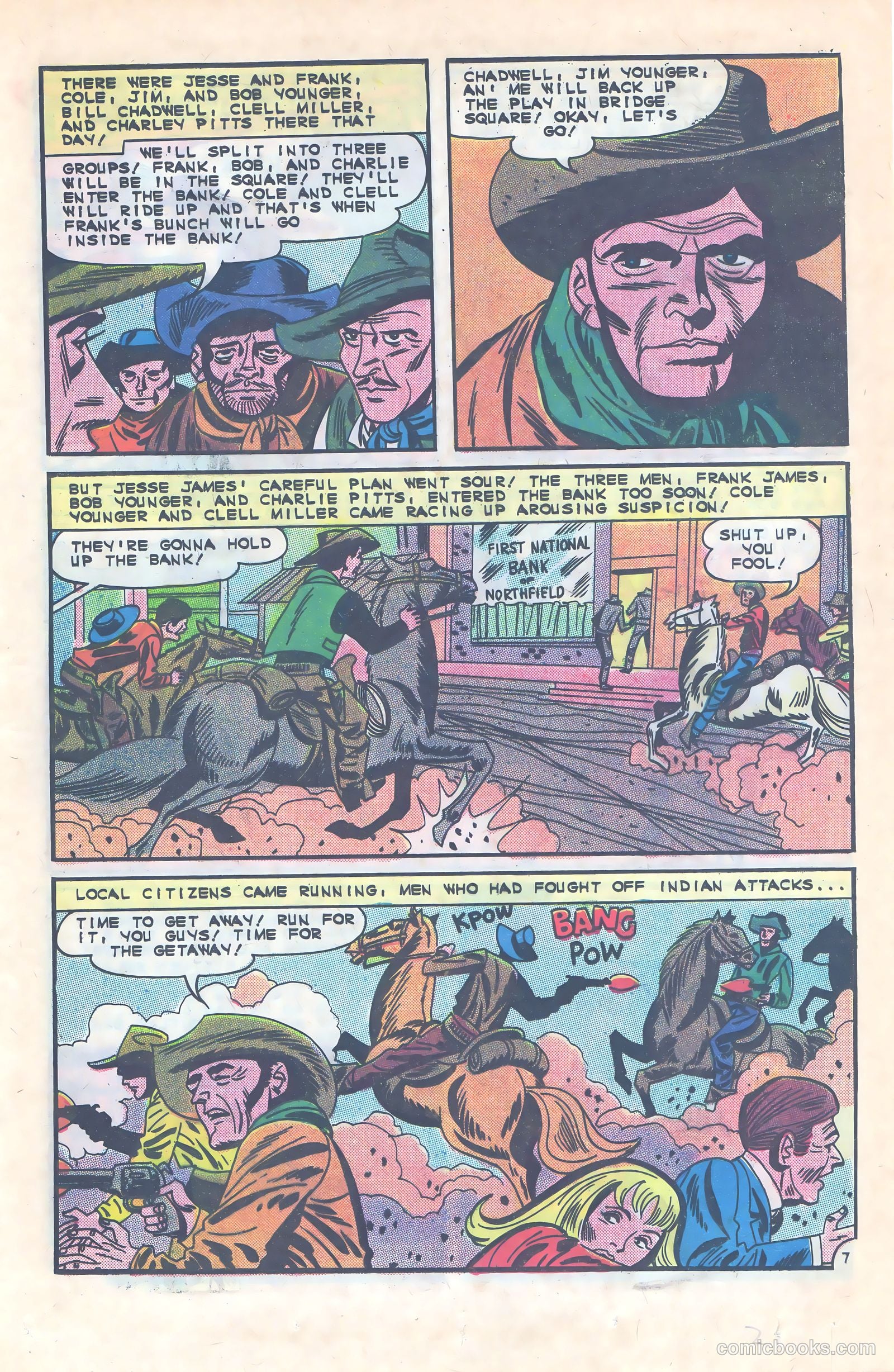 Outlaws of the West #58 (1966) — page 21 of 36